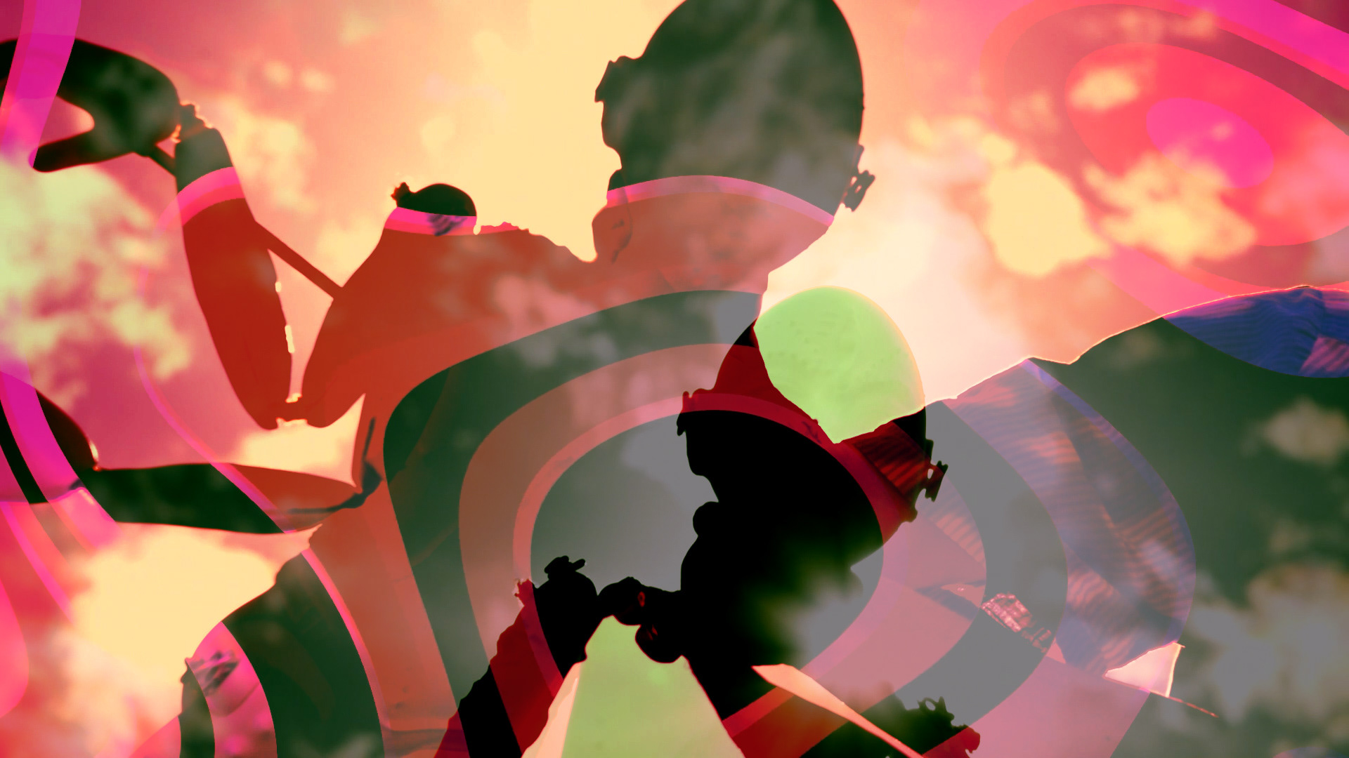 Background visuals for "Is That You, Mr Goat?"