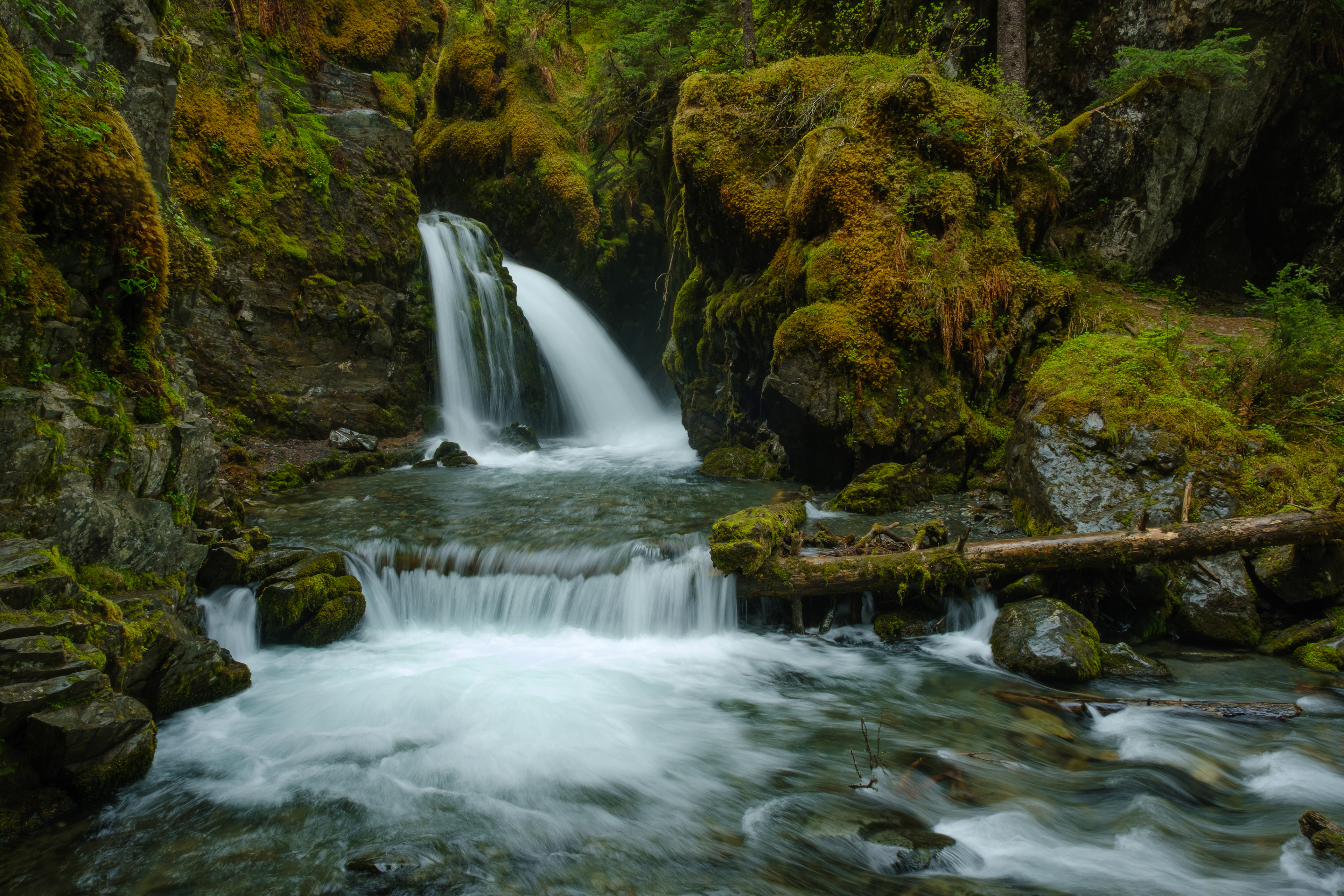 Virgin Creek Falls (ISO 80, f/16, 1/4 sec, 18mm, Av EC -1.33)
