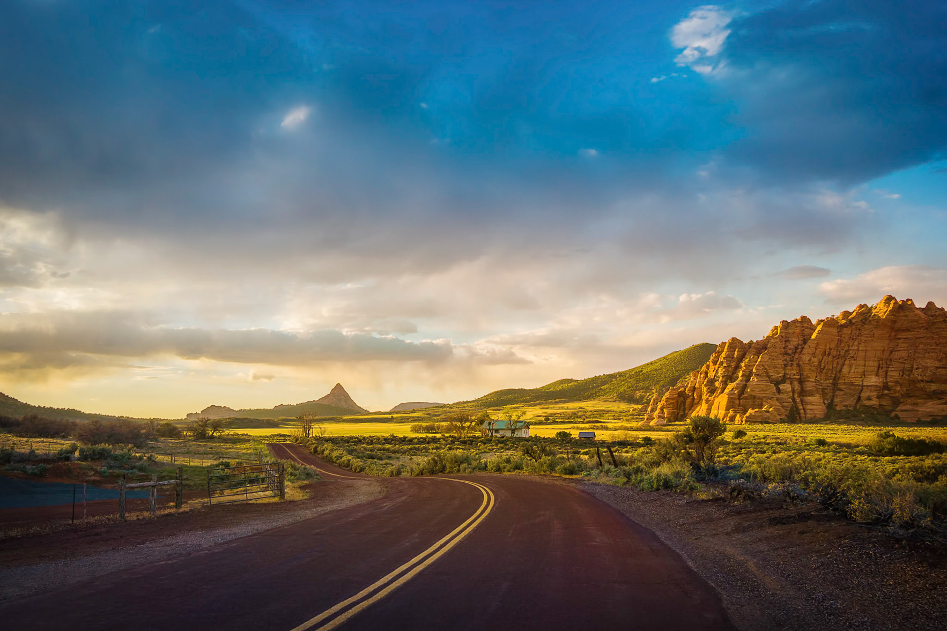 Driving Trip Through Utah
