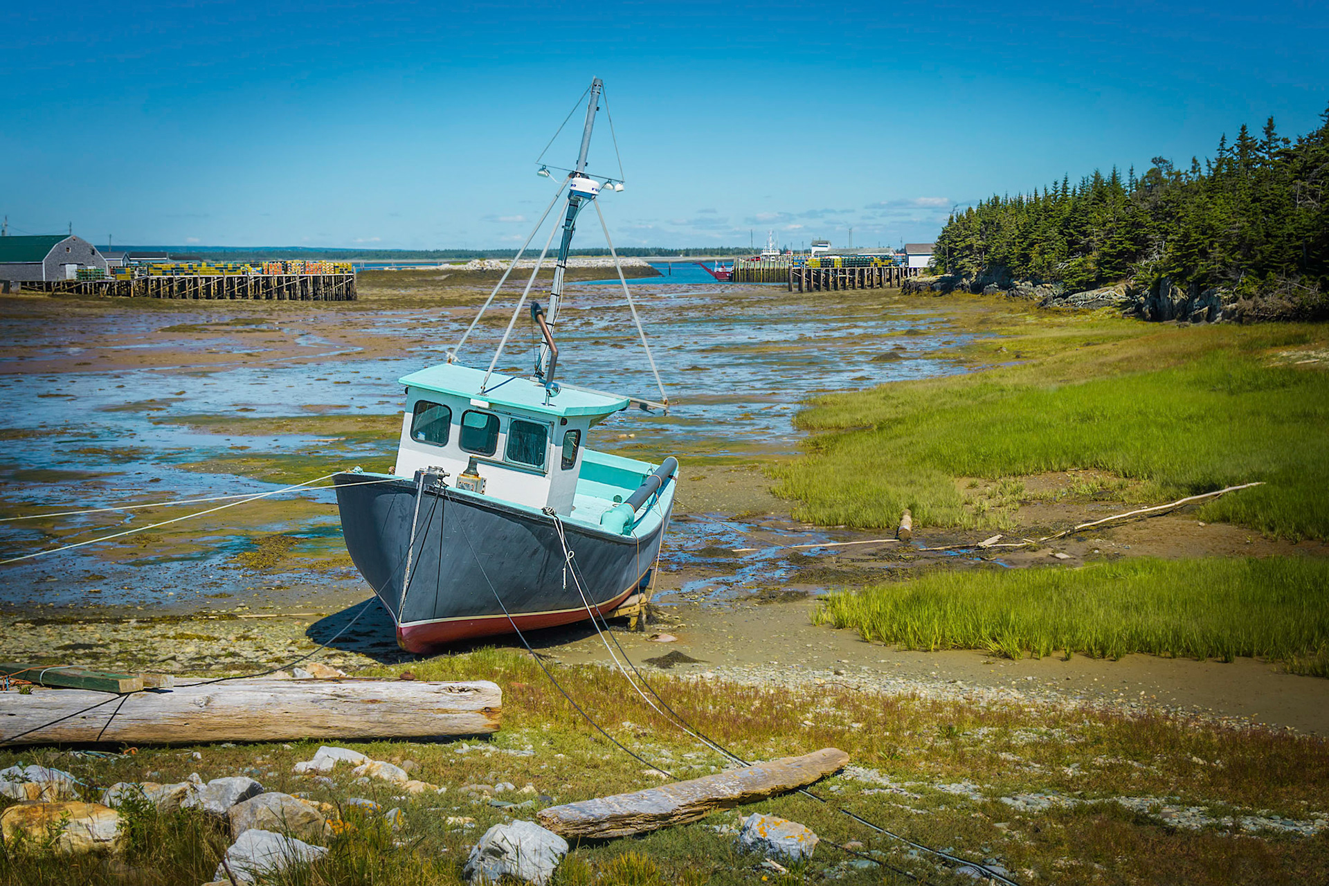 Low Tide at White Head Harbour (Grand Manan)