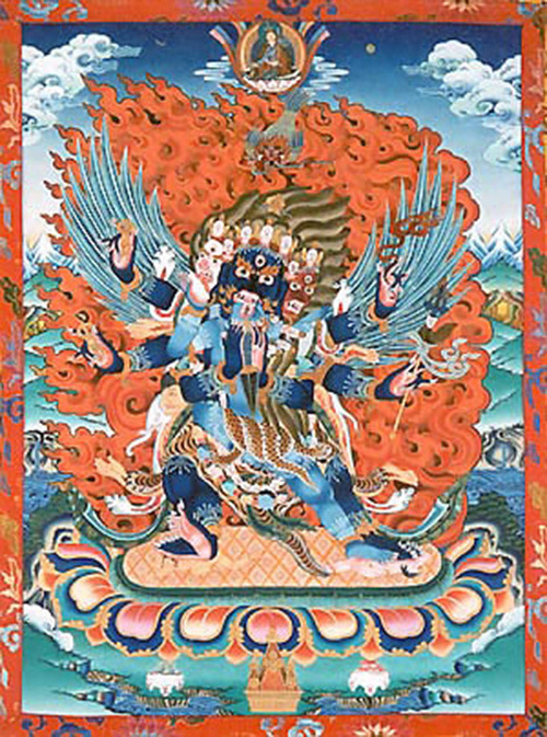 Thangka... peinture tibétaine