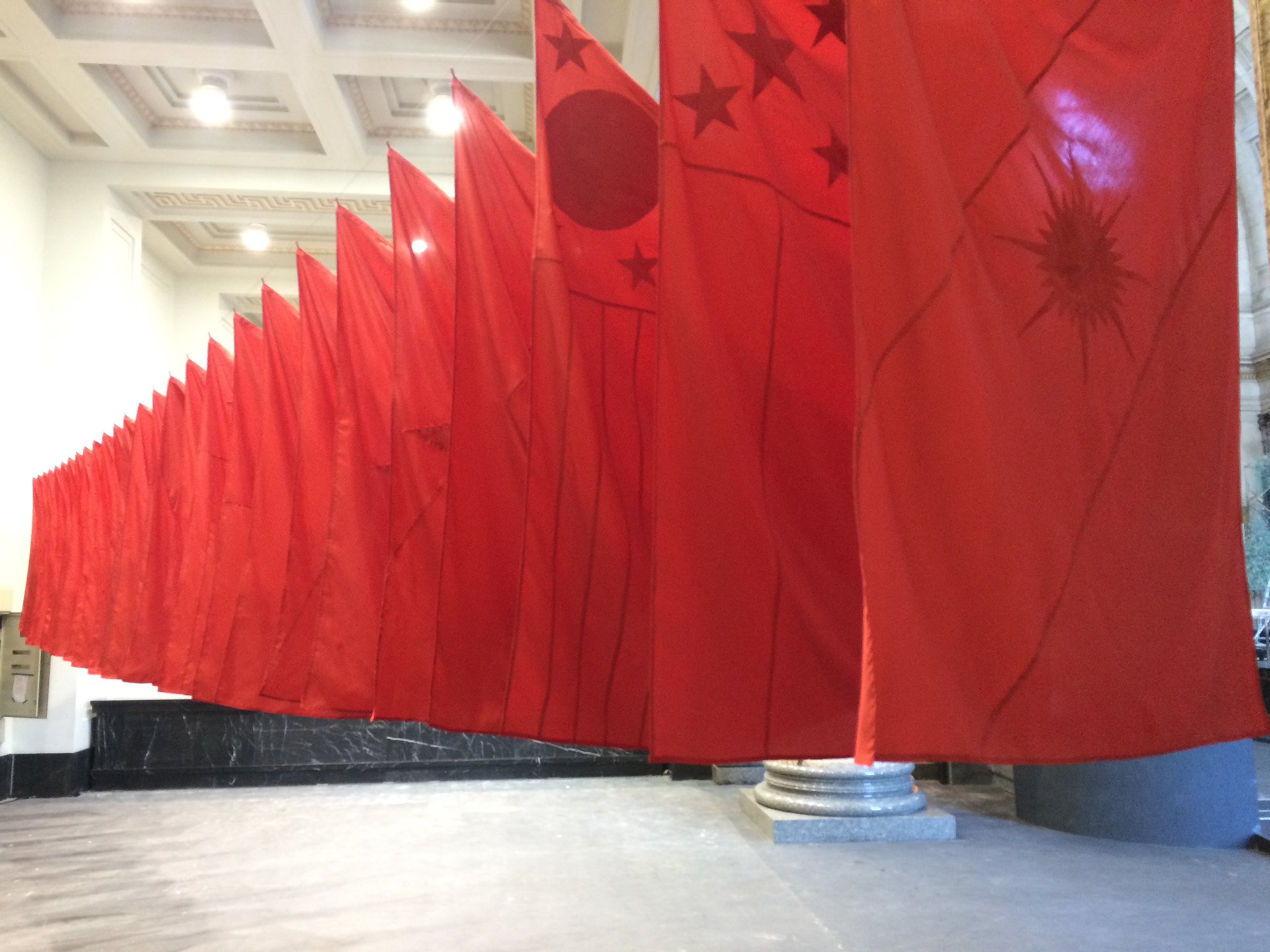 Spectre of Red – 2nd Montevideo Biennial, 2014