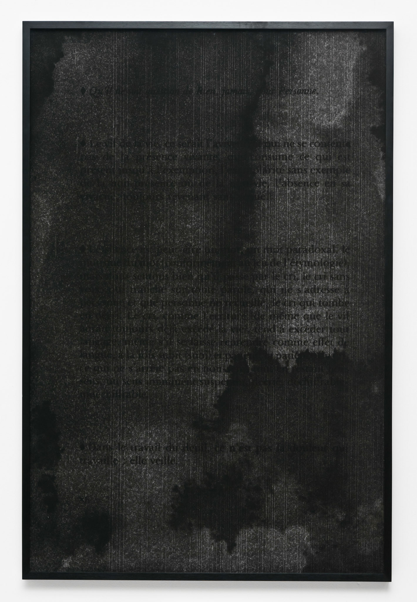 BLANCHOT Maurice. L'Écriture du Desastre, p.86 (Gallimard 1980) (ph. Edouard Fraipont)