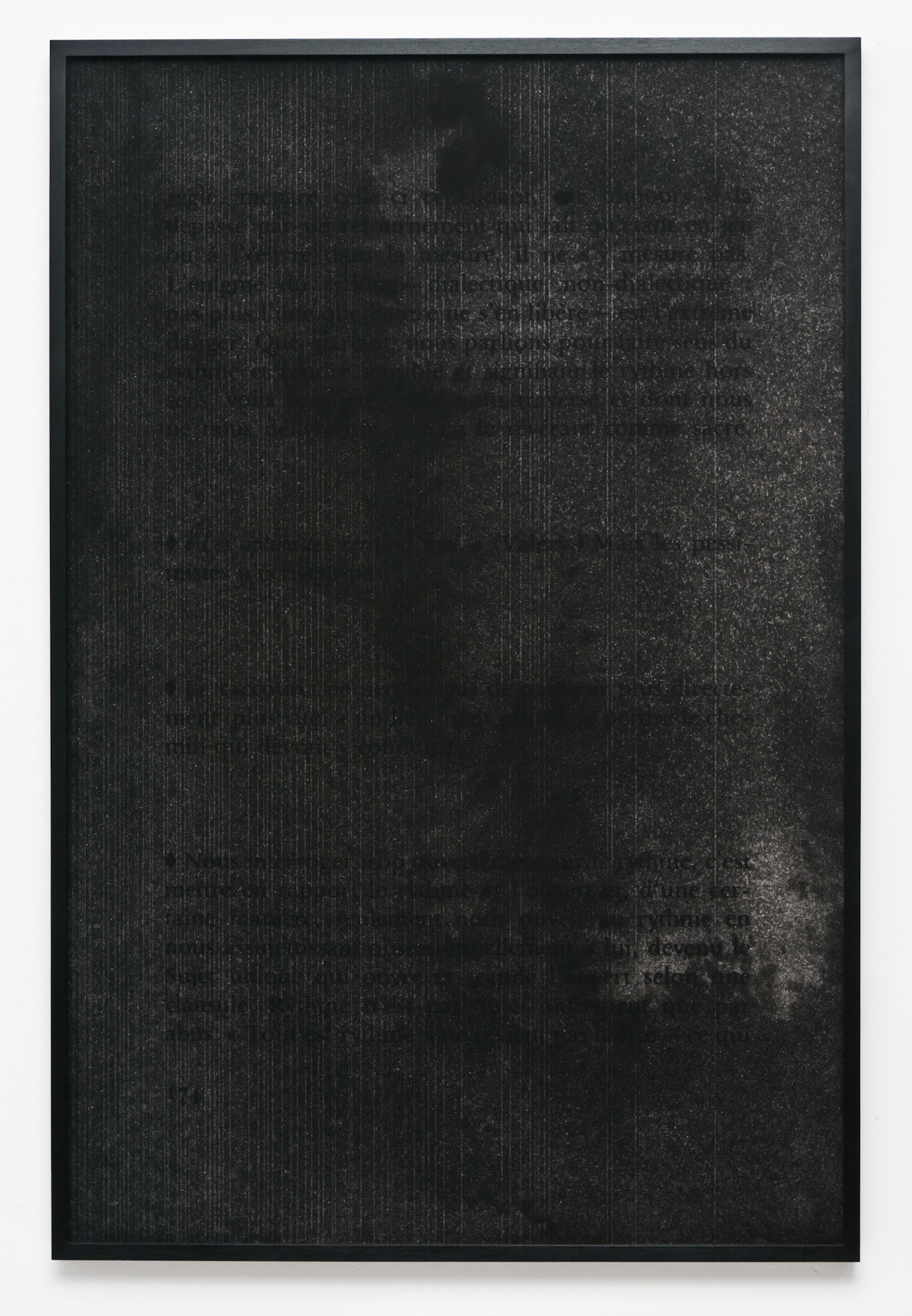 BLANCHOT Maurice. L'Écriture du Desastre, p.174 (Gallimard 1980) (ph. Édouard Fraipont)