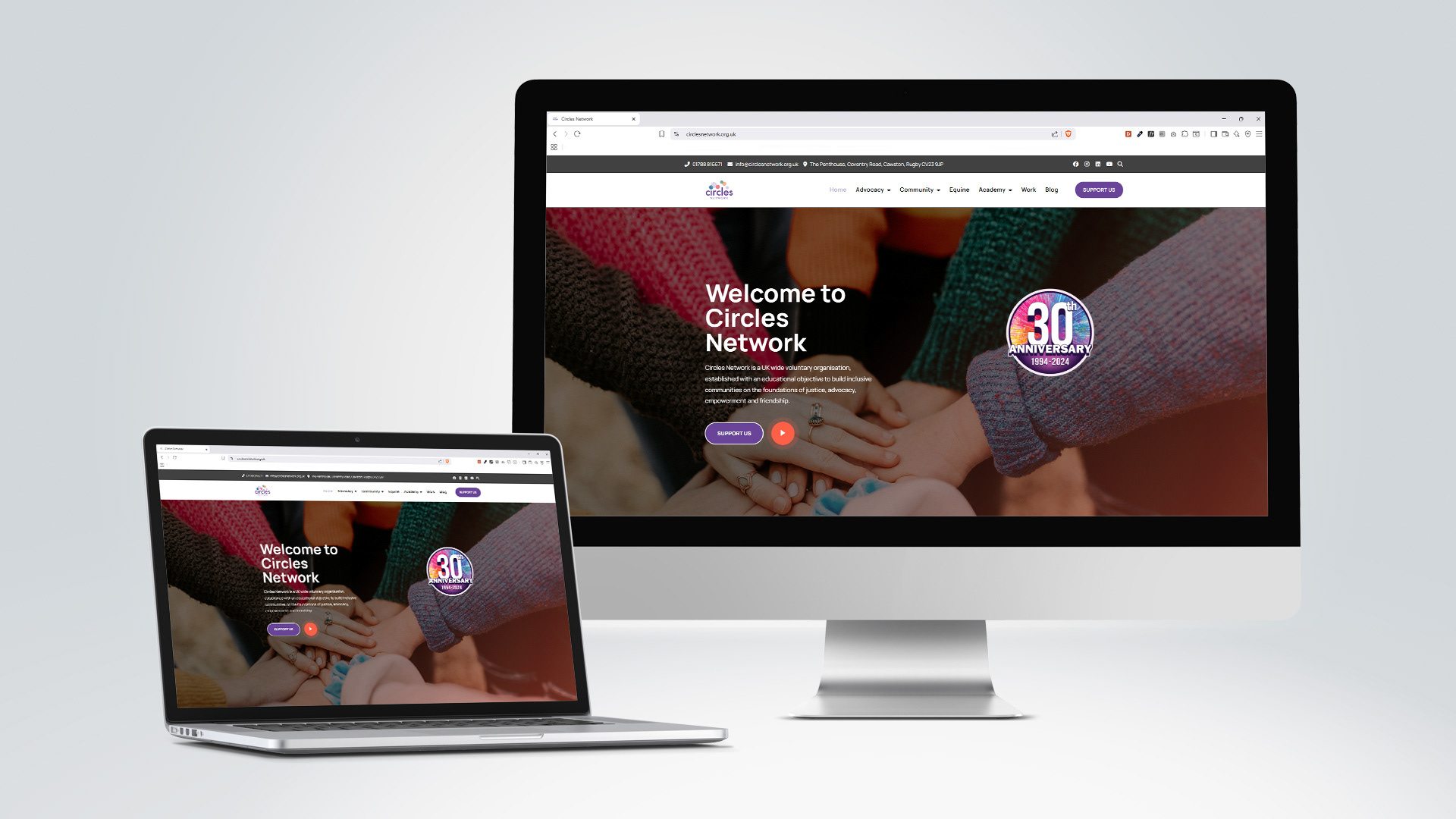 Circles Network home page