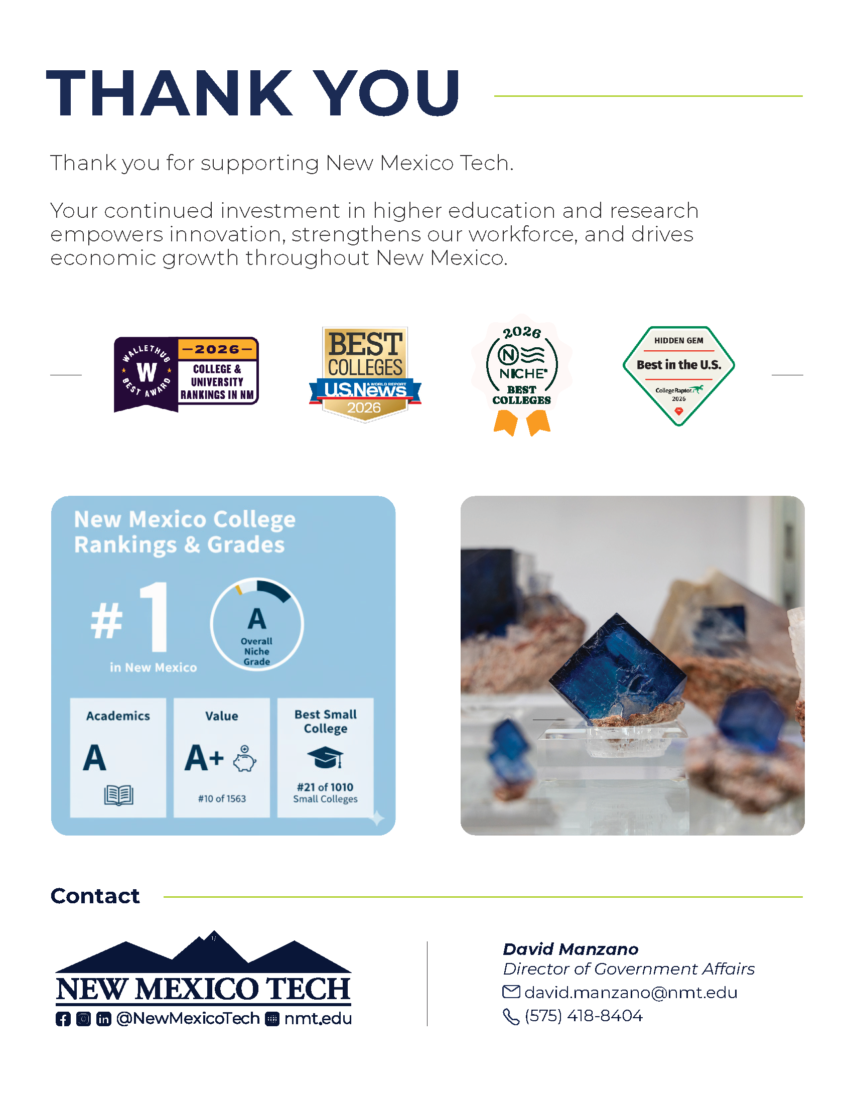 NMT State Legislative Request Page 4