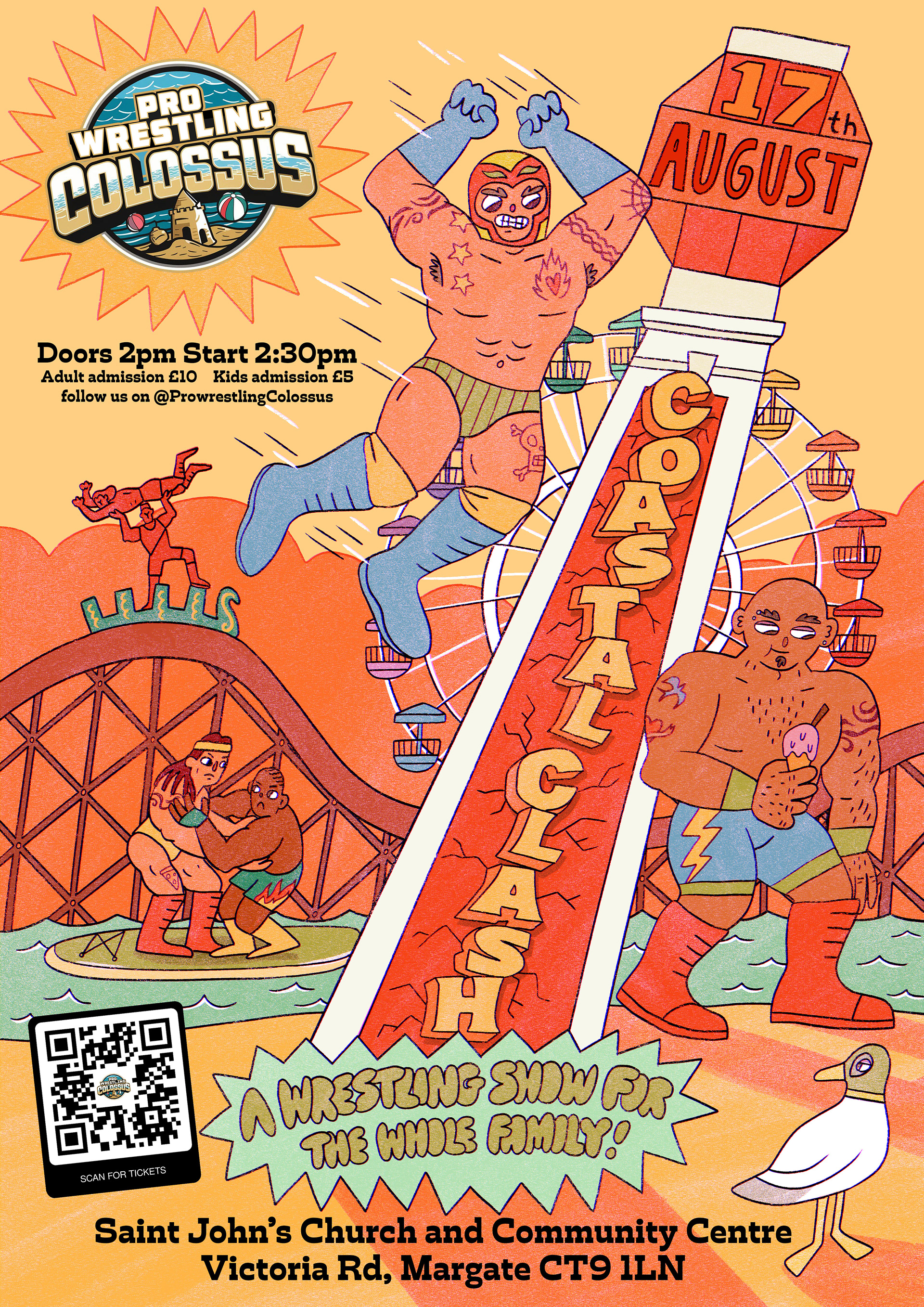 Pro Wrestling Colossus Poster