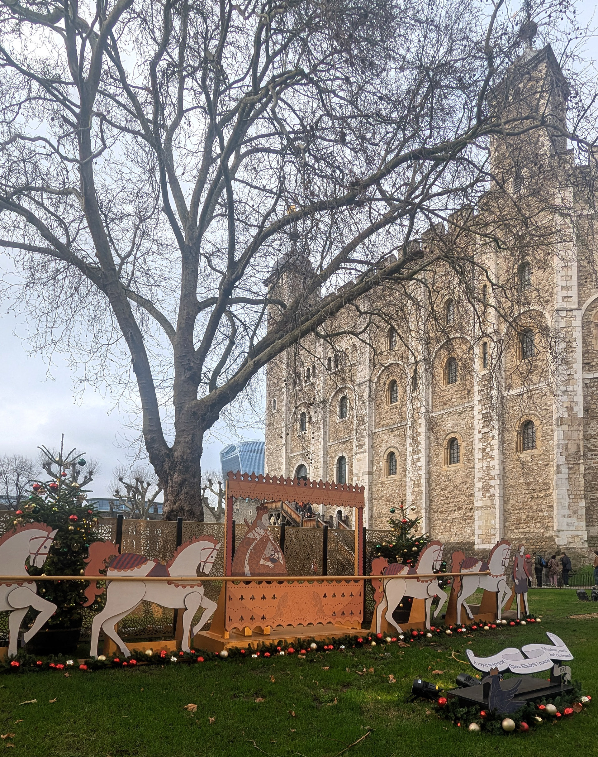 Christmas at The Tower of London -Illustrated Installations- Culture Creative