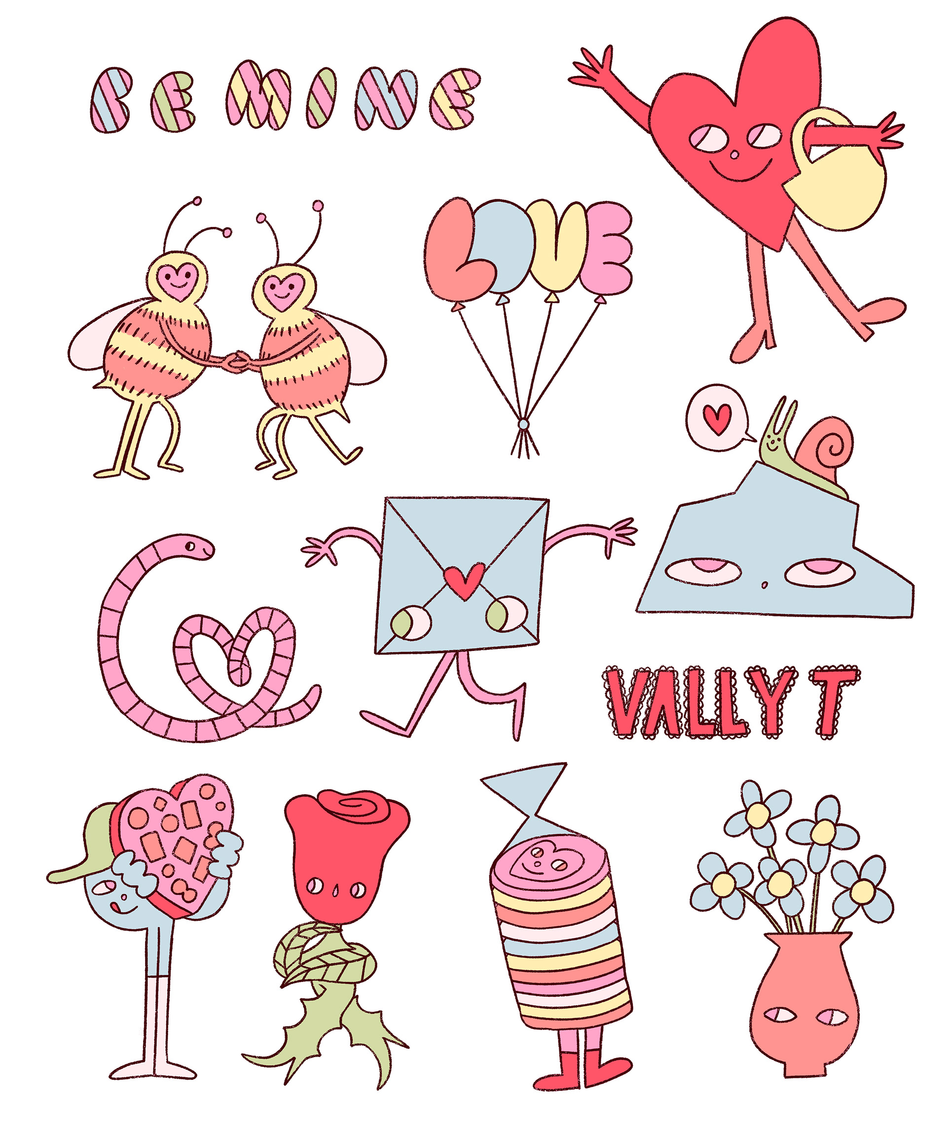 Valentines day Assets