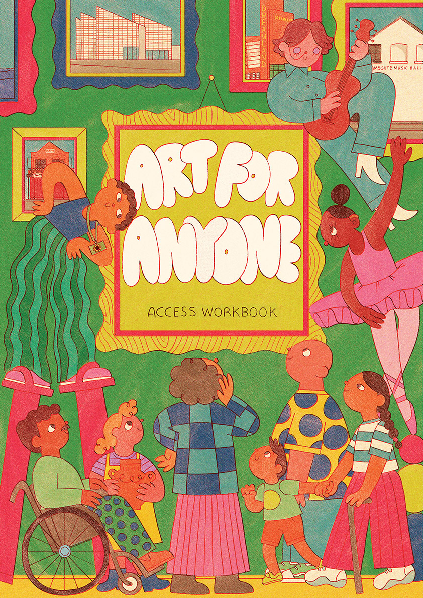 Art For Anyone Access Workbook Cover - CRATE Studio