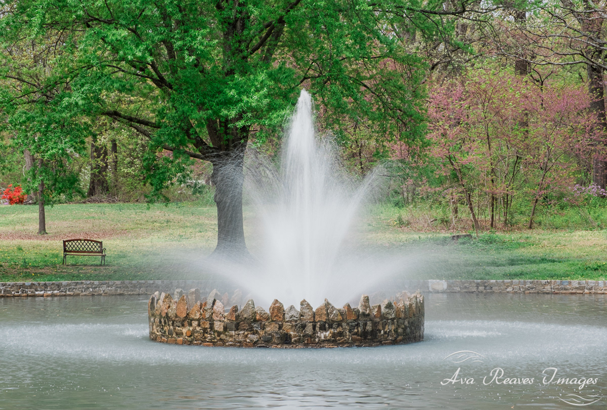 Fountain at Joseph Bryan Park
