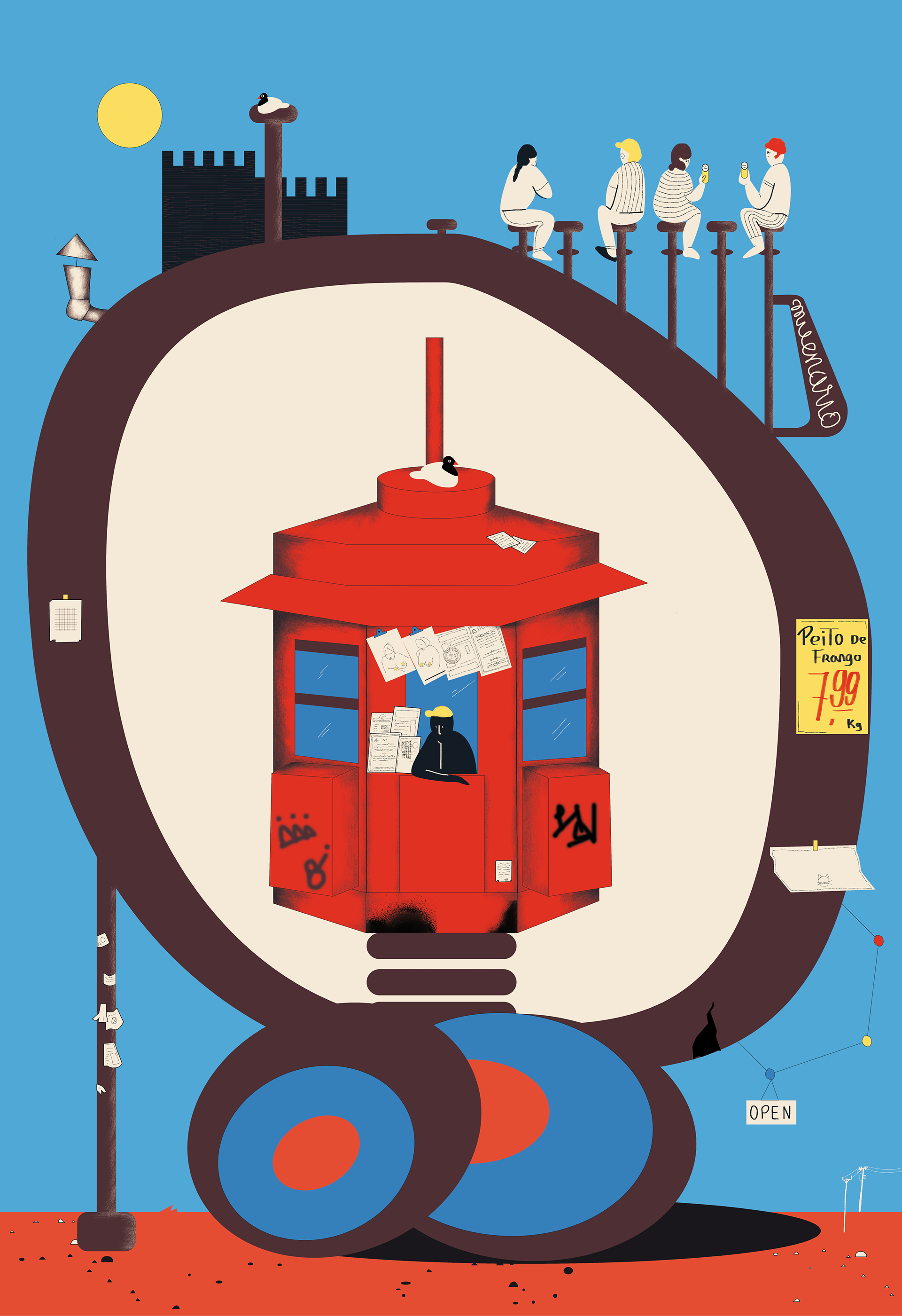 Fora de Serviço | A3 size | 25€