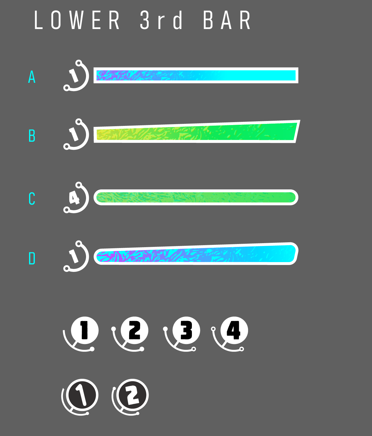 EXP BAR SHAPE EXPLORATION
