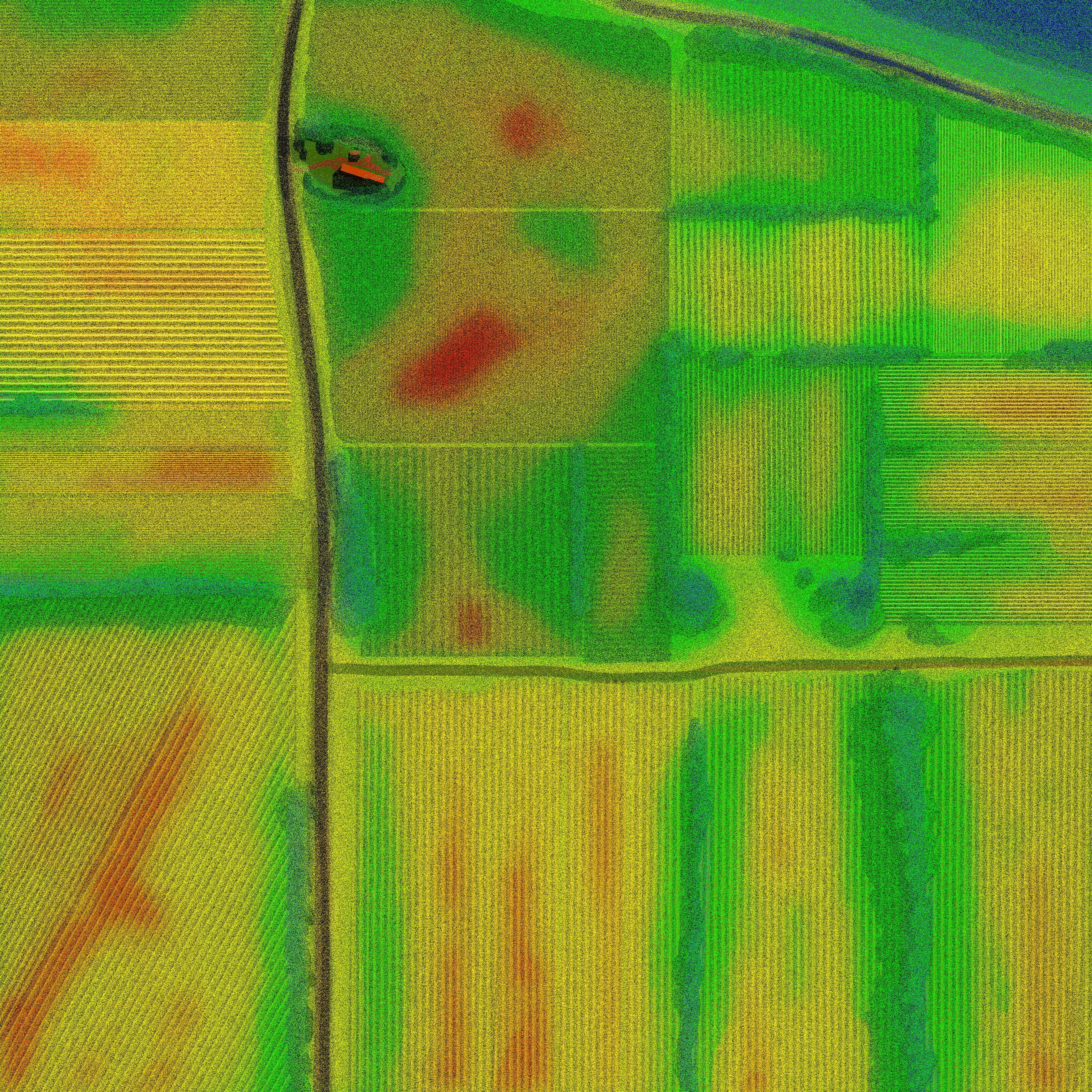 Farm Heat Scan Render