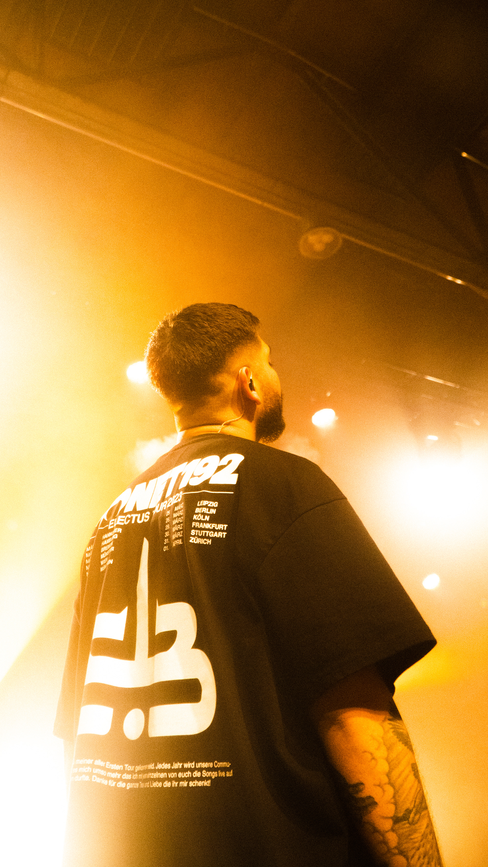 MONET192 auf ELECTUS-Tour