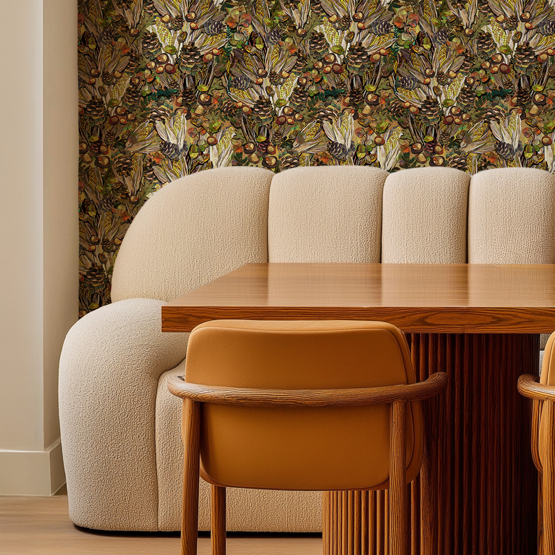 Amber Harvest in Warm Nutmeg