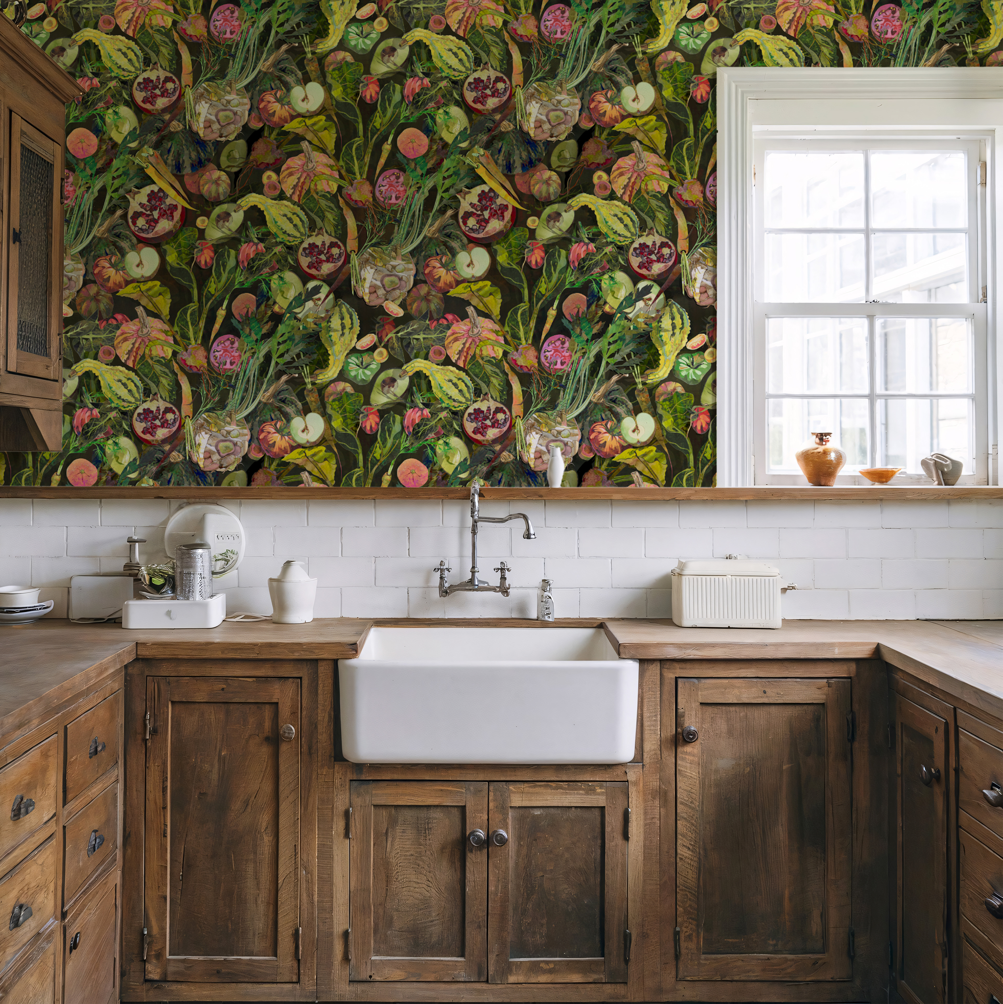 Kitchen Garden in Heirloom Bright