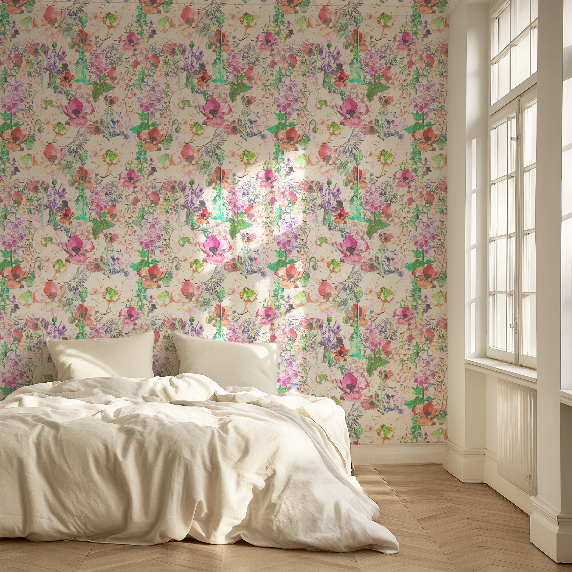 Summer Meadow in Petal Haze