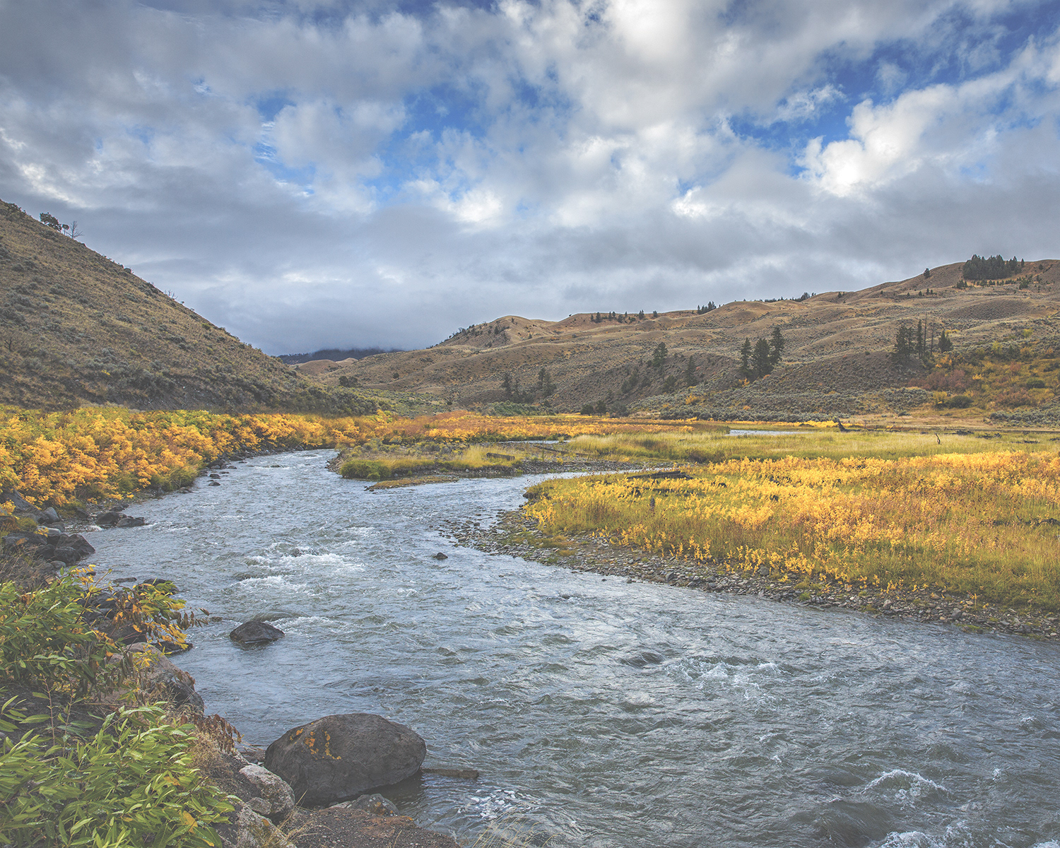 Gardner River Canyon