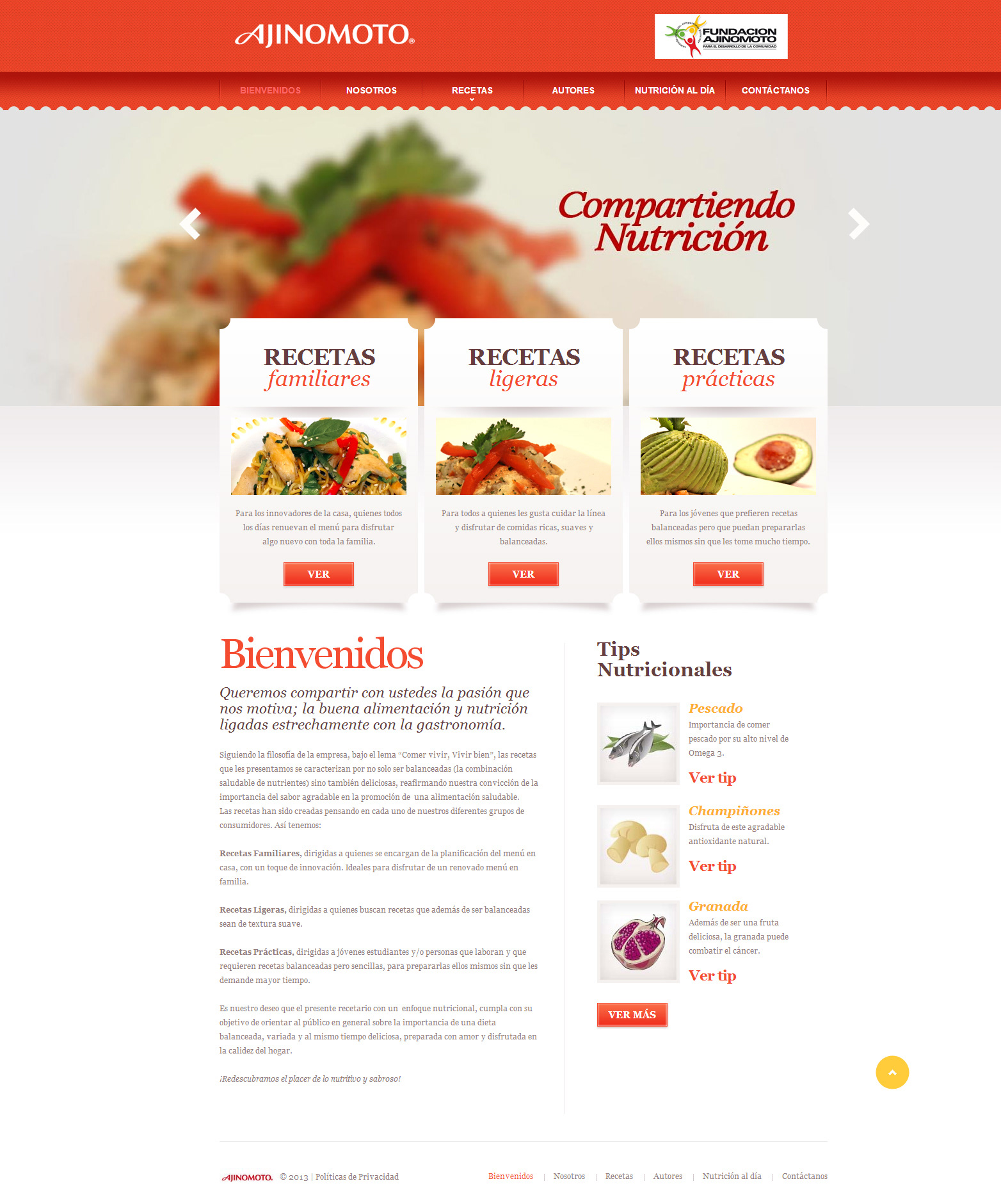 Ajinomoto Compartiendo Nutrición