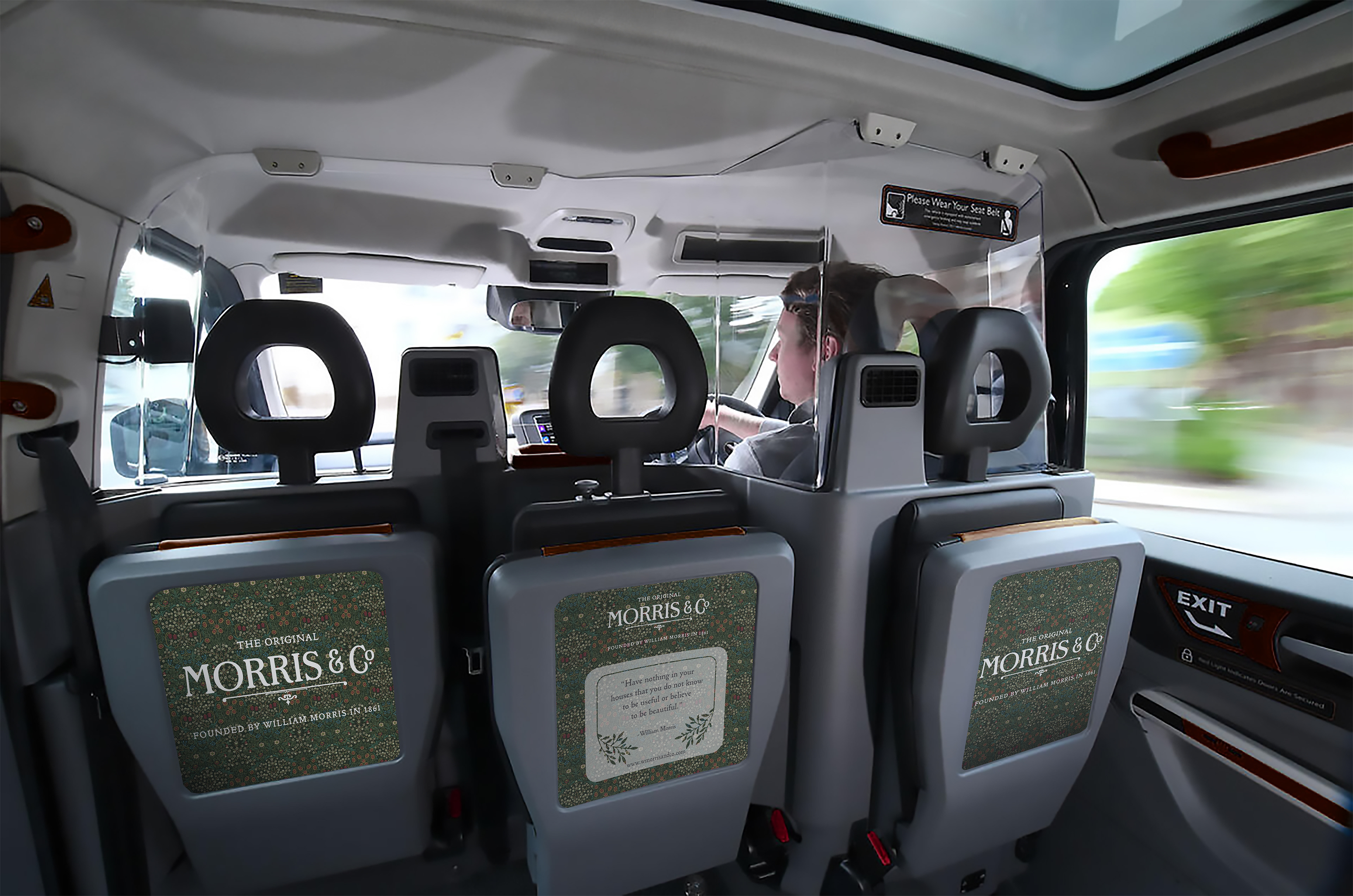 TAXI ADVERTISING VISUAL