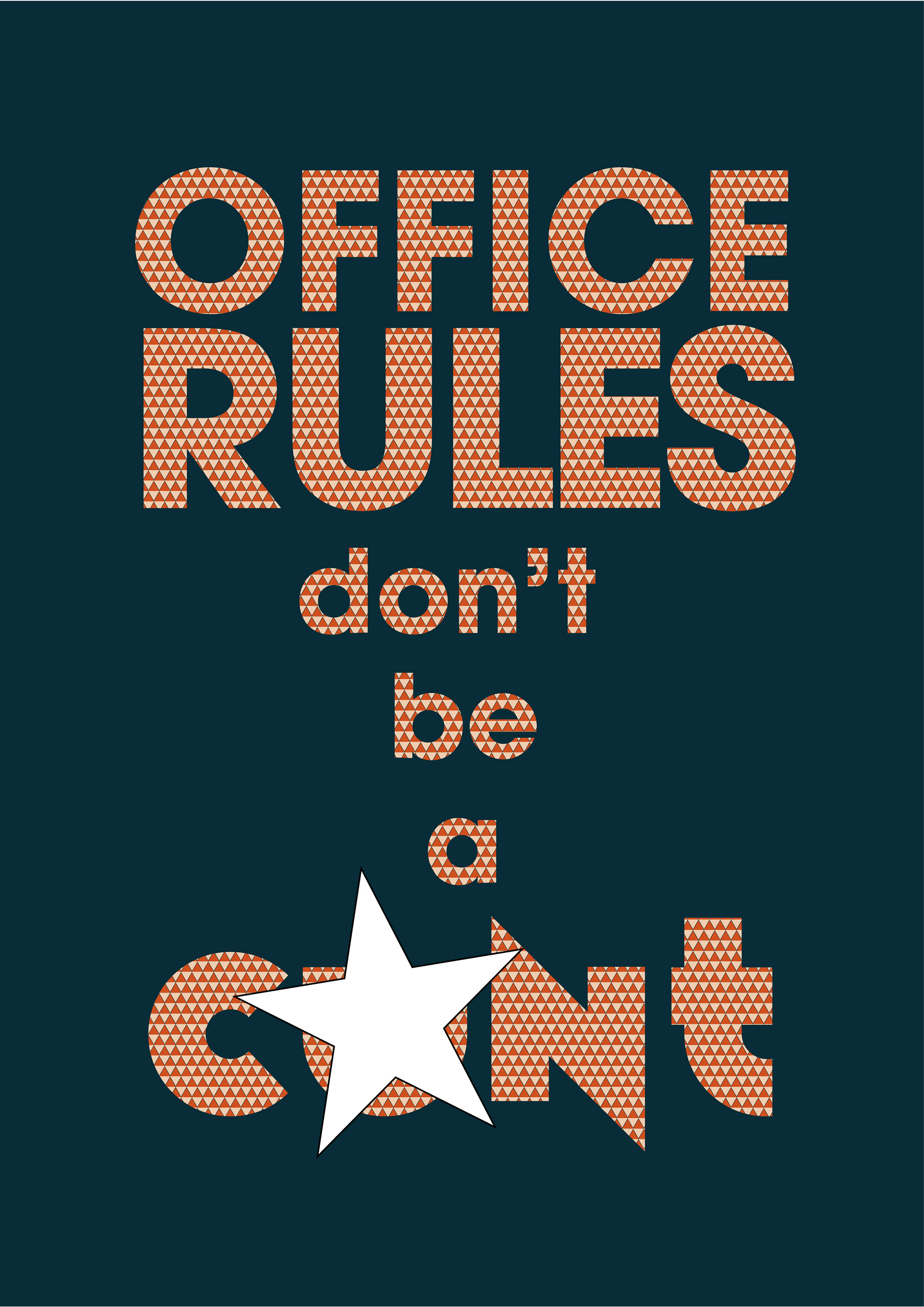 Offensive A3 Print £10