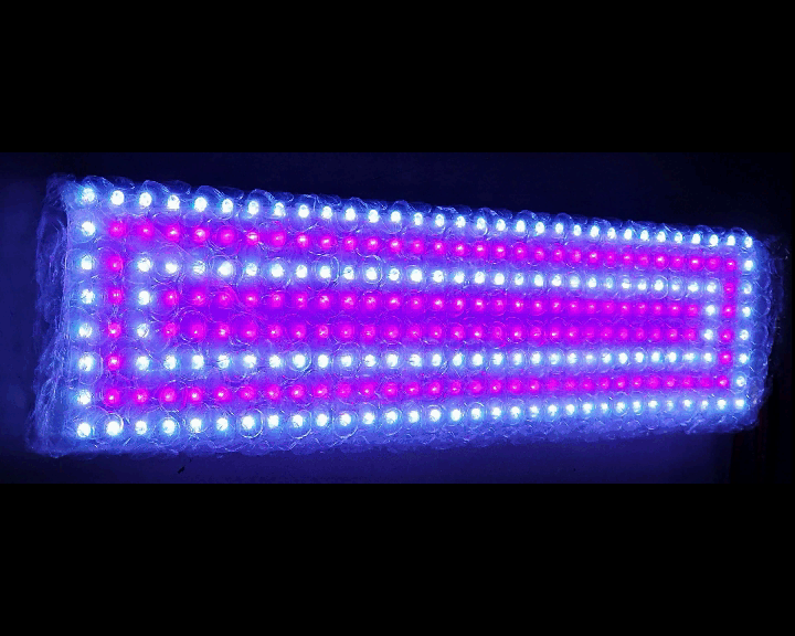 Arduino powered LED matrix animation