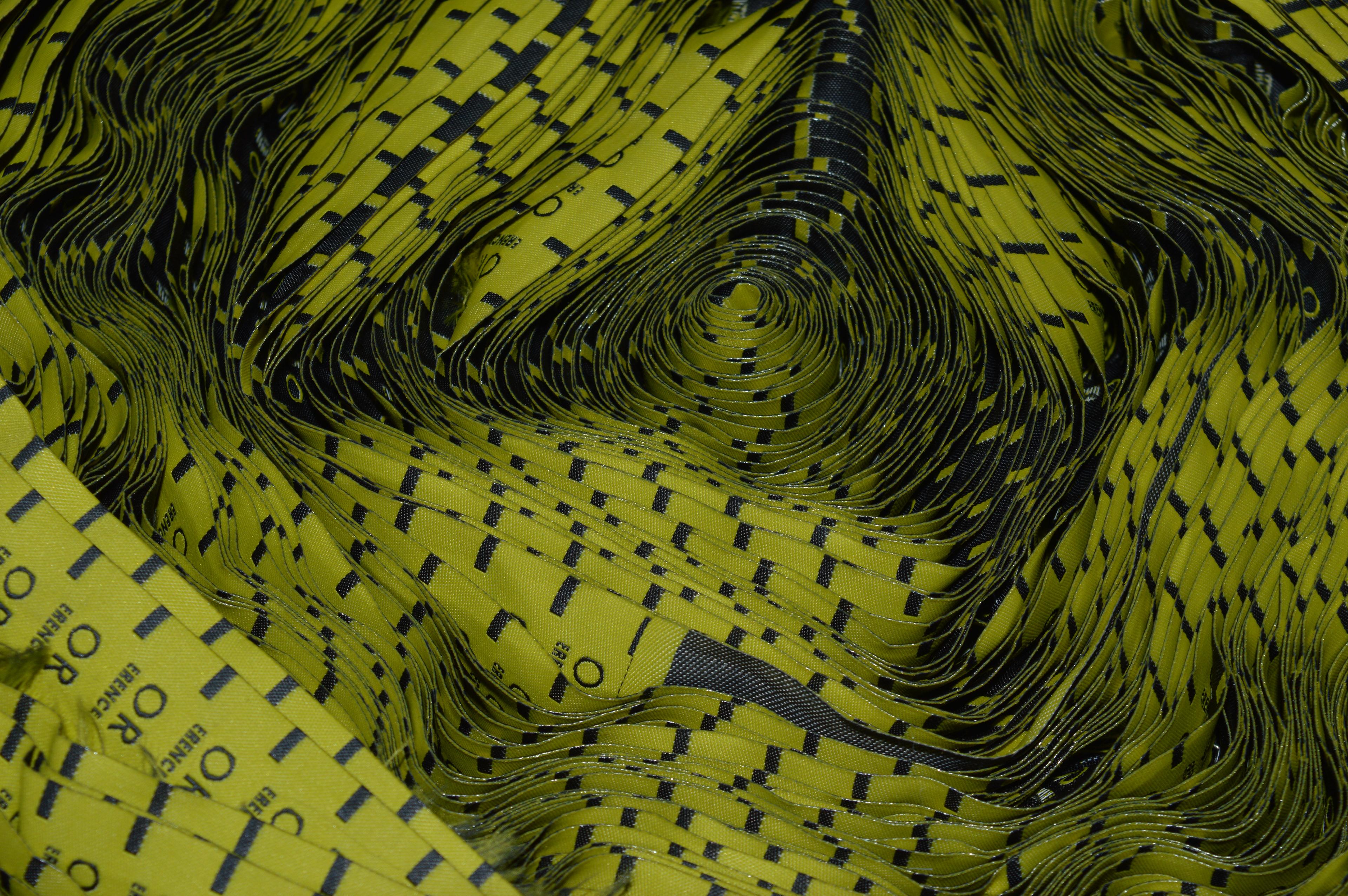 FLUFF Puff turned piece close-up