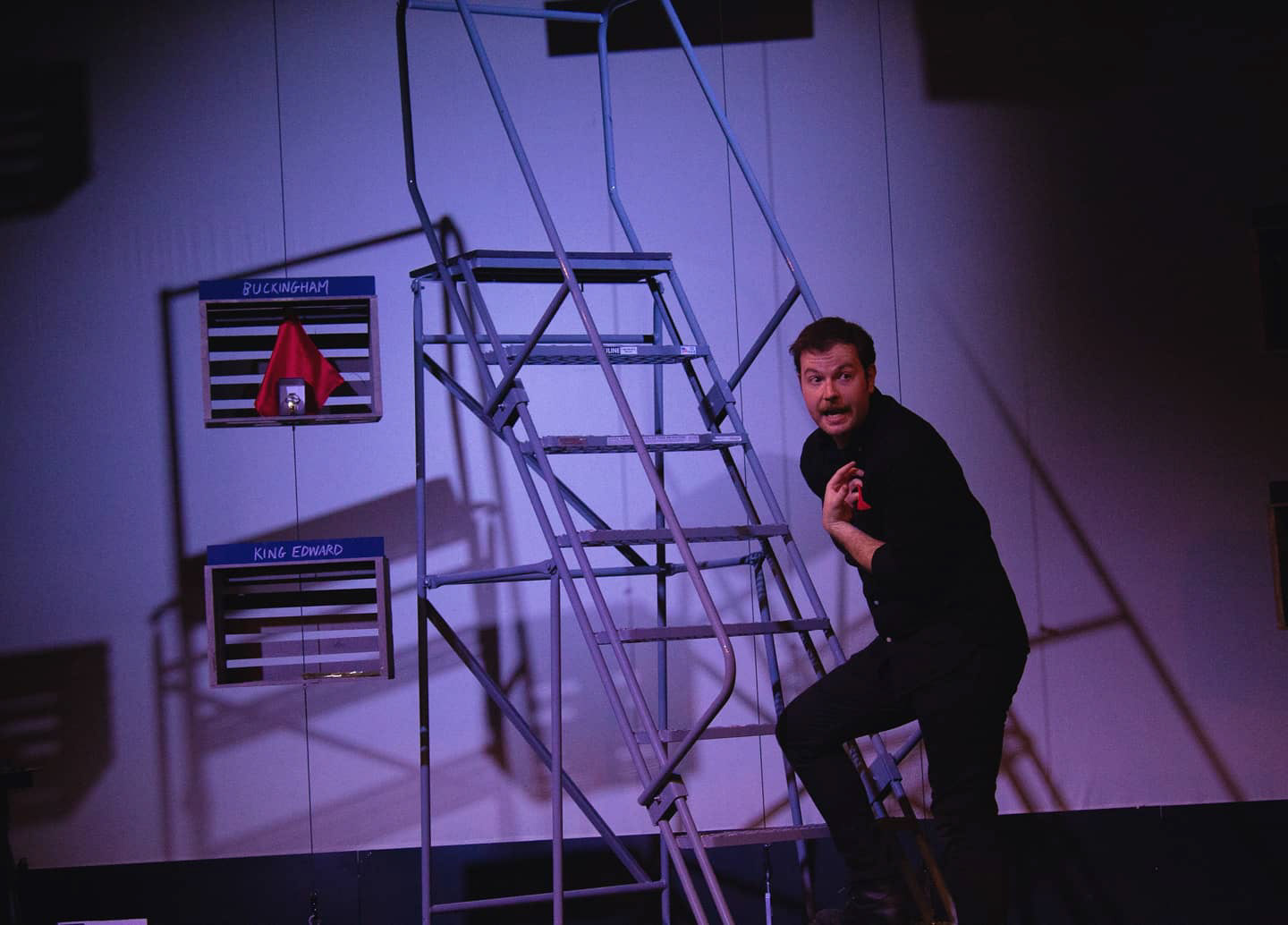 As Richard, Richard III (2019), dir. Curt Foxworth