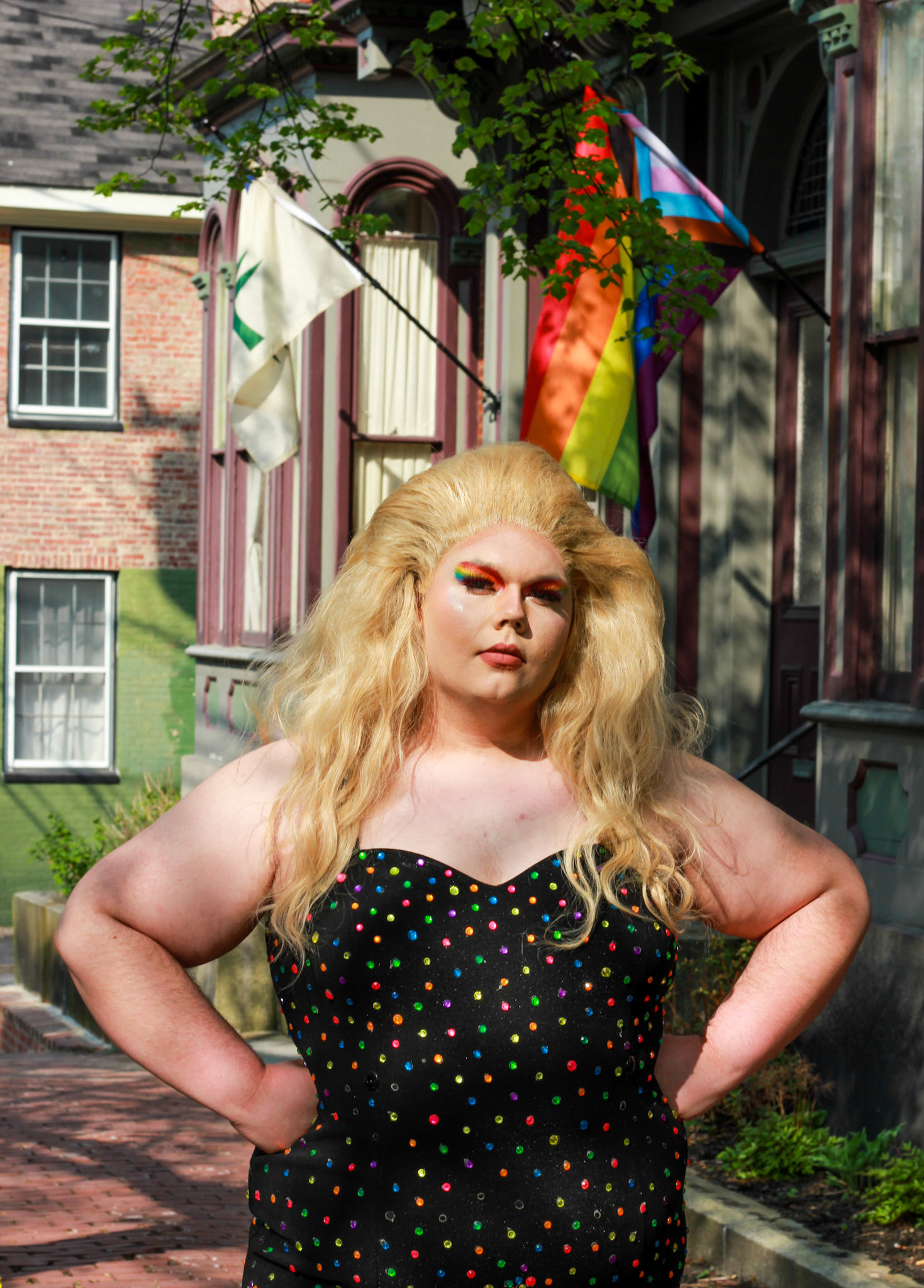 Letta Dicken, She/Her . Letta Dicken is a plus size, up and coming Drag Queen entertainer in the Portland Area, representing all of the plus size beauties and showing that big is beautiful. Letta loves to inspire, bring joy and create meaningful and fun messages in her art and performances. As a pillar in the LGBTQIA+ community, she is proud to be out and support and advocate for her community; and continue to fight for equality and LGBTQIA+ rights. Letta was born and raised in Belfast, Maine and had her first Drag Performance in her senior year of high school in February of 2020. Over the past few years, Letta has cultivated an inclusive and vibrant drag community at the University of Southern Maine. Producing, hosting and performing in monthly drag shows with 10-14 regular USM Student Drag Performers and anywhere between 50-100 students in attendance. Letta even won 1st place at USM's 22nd Annual Royal Majesty Drag Show in 2022. She has restored and re-established USM's Queer Straight Alliance, after the pandemic had taken a big hit and temporarily ended many student organizations. Letta is on the QSA Student Board and helps run the organization for her second year in a row, still creating tons of queer programs and events at USM. She was also a resident assistant and was the RA for USMs residential LGBTQIA+ Floores and created queer programming for residential students before moving to the West End of Portland in April of 2023 to start her professional career as a Drag Queen!"