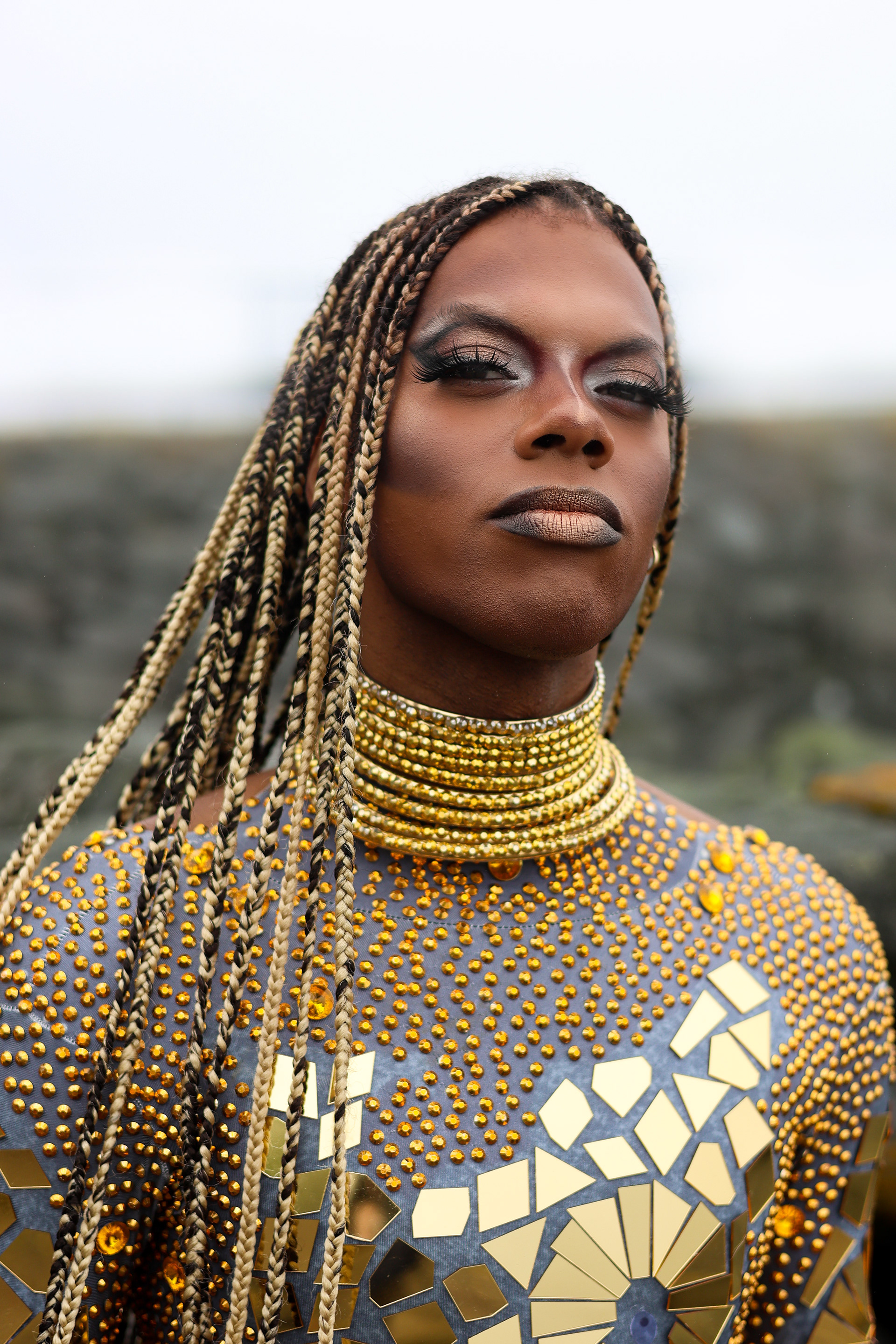 Arabella LaDessé . The Goddess with many names. descends in a blaze of high energy and divine drama. With beauty that commands attention and presence that radiates power, she brings more than performance; she brings transformation. Every movement, every glance, every word is a revelation, a reminder that divinity can wear heels, shimmer under stage lights, and roar with joy.  Your Portland Princess and reigning New England Queen, Arabella The Goddess embodies Melaninated Magic in motion. When she steps on stage, she doesn’t just entertain she awakens. Step into her world and watch how your questions find answers, your spirit finds rhythm, and your night becomes unforgettable.