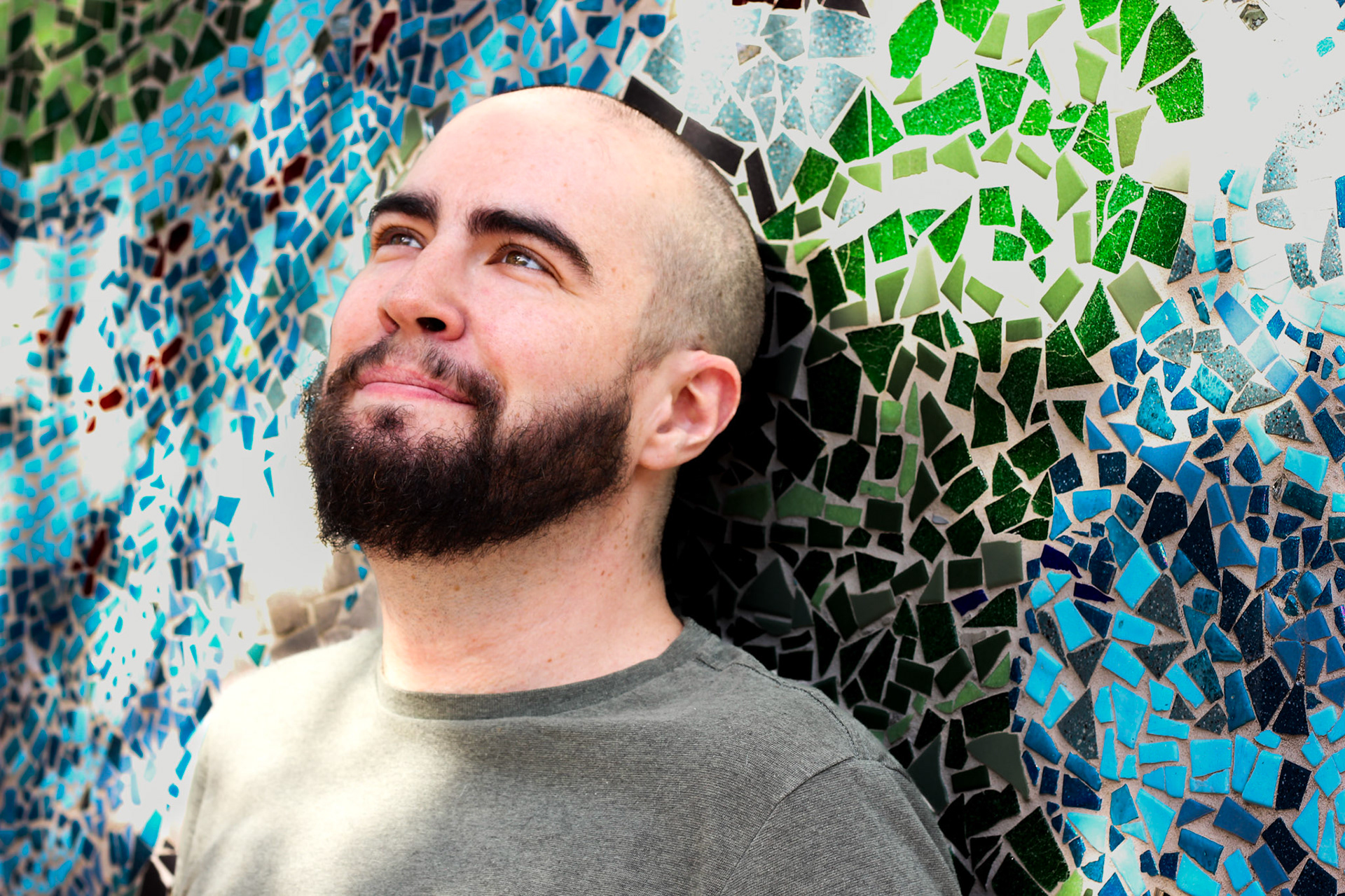 Dylan, He/Him . “I can’t believe how many new and gorgeous feathers I’ve grown. How I’ve been tentatively kicking ass, queer fierce joy overflowing my heart to my hands as I roll up my sleeves and plant seeds of courage and love, caring for the kaleidoscope of my people. My former lives have all helped me grow into my present, as I rise in a burst of ocean waves to fly, to sing, to dance. To keep fighting.”