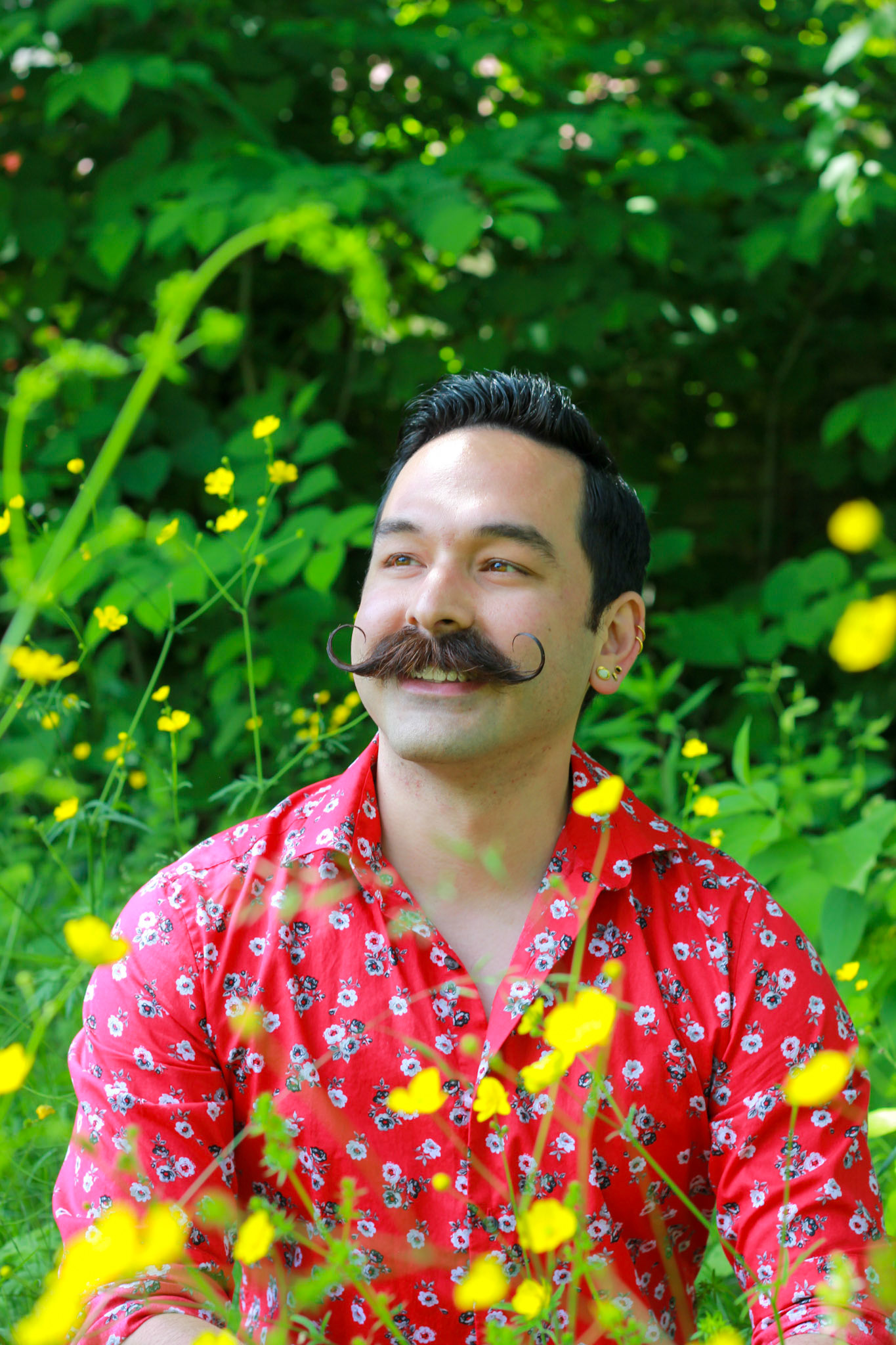 Isaiah, He/They . “My partner and I both grew up in Hawaiʻi and we’re often asked ‘Why would you ever leave Hawaiʻi move to Maine?’ It makes me a little sad because it often implies that Maine isn’t as nice. In the past couple of years, we’ve really fallen in love with Maine. The natural beauty of this place as well as the wonderful people we’ve been able to build connections with, many of whom we’ve met through various programs by Queerly ME, makes us grateful for what Maine has given us, there’s no need to compare it to anywhere else.”