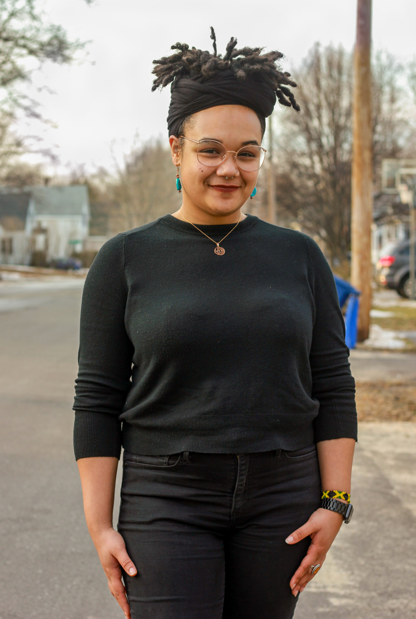 Gabrielle (She/They) . “I’m leaving Greater Portland again at the end of the summer to manifest my caretaker dreams at Yale University. In a few years I’ll finally be a midwife & nurse practitioner. I spent about 10 years to make this happen, and what I have learned along the way is that the best way to take care of others is taking care of yourself first. Greater Portland is forever one of my homes though. It’s not ever goodbye, it’s see ya later.”