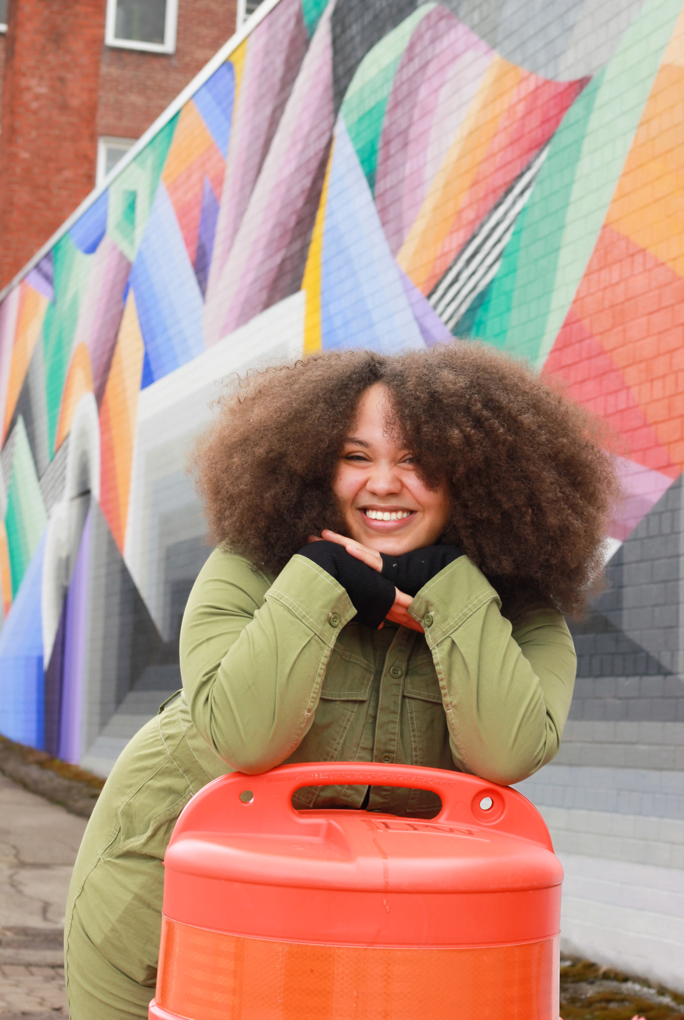 Lili (pronounced lee-lee), prefers name instead of gender pronouns. . “I moved to Maine with my partner and three cats 3 years ago after receiving a remission status from colon cancer for a change of pace and a different type of fresh air than the Midwest has to offer. Maine has been a great place to get into hiking and connect with nature, I love spending time outdoors. I’m looking forward to doing that more in these warmer months, despite heavily preferring the cold. I also love reading mystery & thriller novels, writing poetry, baking, and playing Pokemon games (Platinum is the best!). Since coming here, I’ve gotten very in touch with my spiritual and religious beliefs and have met others within the Jewish community who have become close friends. I’ve gotten very involved with the Maine Coalition for Palestine & Jewish Voice for Peace, with whom we now have a state pod, connecting with aligned Jews fighting for Palestinian liberation and liberation for all people throughout Maine. @jvp.maine  Baking is my heart’s passion. It was a large part of what helped me mentally get through my cancer treatments, and I feel very strongly that all cultures live on through three things: language, music, and food. I’ve led multiple cultural baking and food history classes and feel great joy and pride with every student’s finished product. People learn how to handle the motions of a dish, respect where it comes from, and taste the history behind it. I’m starting a baking business centered around these ideals, with the hope of connecting people with foods from mine and other cultures.  I’m still seeking my queer community in Maine, but the more I find myself the more friends I find. The BIPOC Queer community here is small but extremely vibrant, and I am excited and hopeful to find myself as a more connected part of it.”