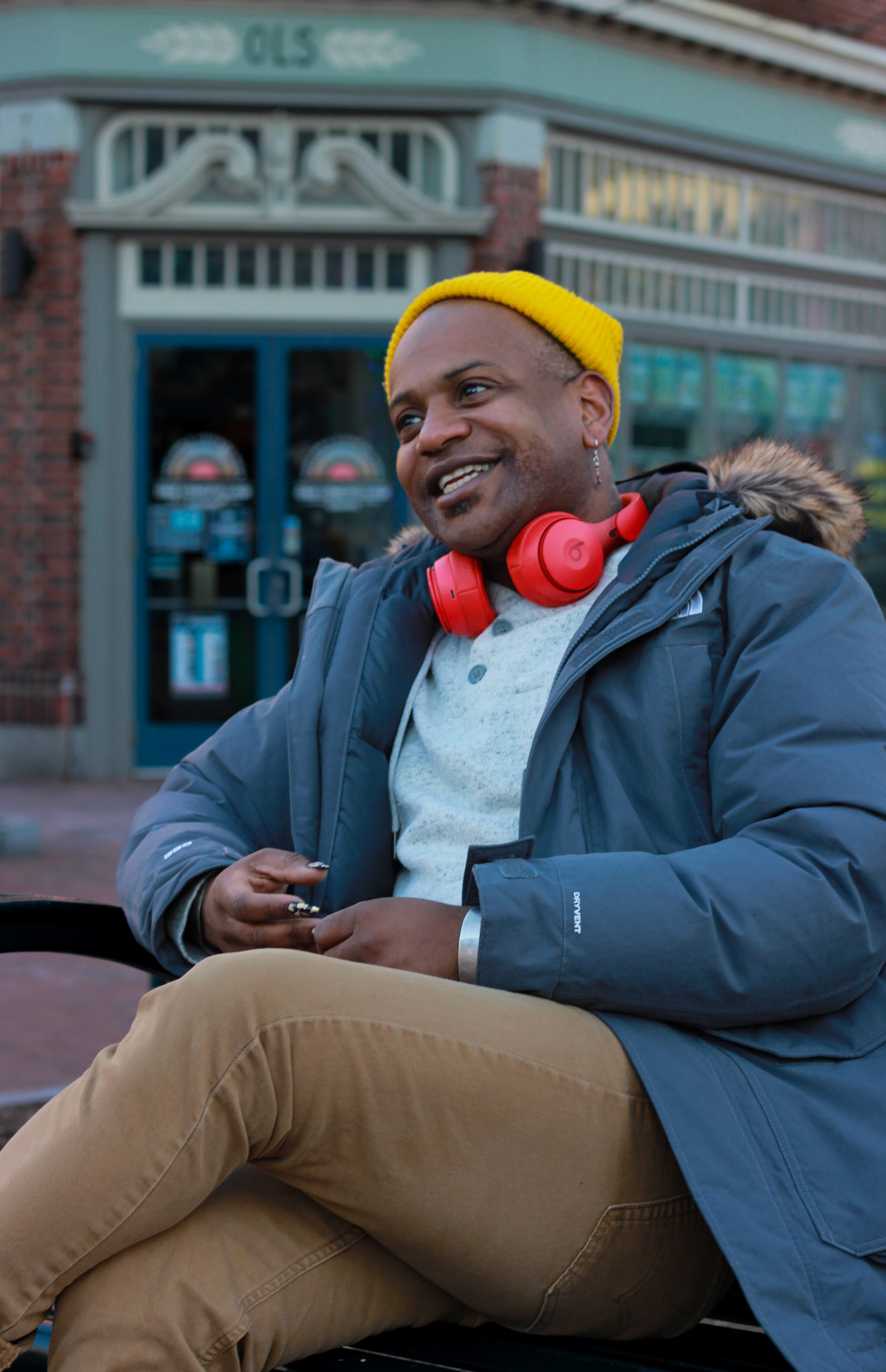 Thomas Smallwood, He/They. “I have lived in Portland for almost 20 years and am blessed to be part of such a big beautiful community. My time here in Portland has gifted my the opportunity to wear many hats: nanny, bartender, performer, restaurant manager and drag queen. I’d say it’s the hat of friendship that’s the biggest blessing!”