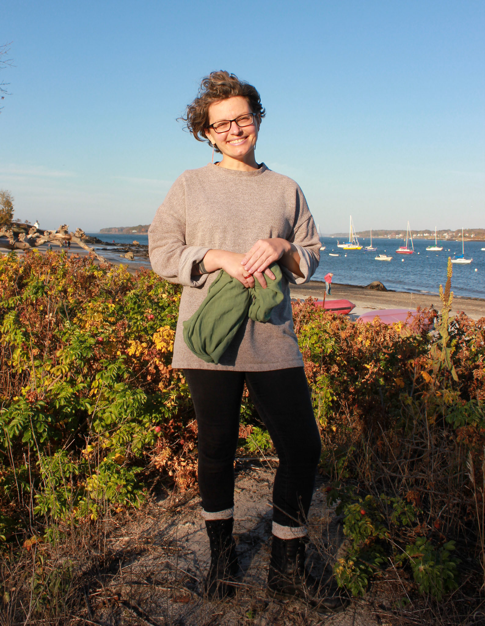 Jocelyn, She/They . “An Aries with a Capricorn moon, an artist, and queer. My main areas of focus right now are transgressing heteronormative spaces, in and outside of myself, to queer white supremist delusion, heteronormative conditioning, time, and space, as well as sexuality and gender. I am in graduate school and moving into writing and performing a thesis that intersects academia and art. I am also running for City Council in South Portland! My platform is focused on dismantling whiteness within myself, first and foremost, and at the public service and local government level. I will work to do that regardless of whether I get elected or not because now is the time. Black Lives Matter, Black Trans Lives Matter, and the work is not over, it will never be for white people. We need to continue to show up and do real work.”