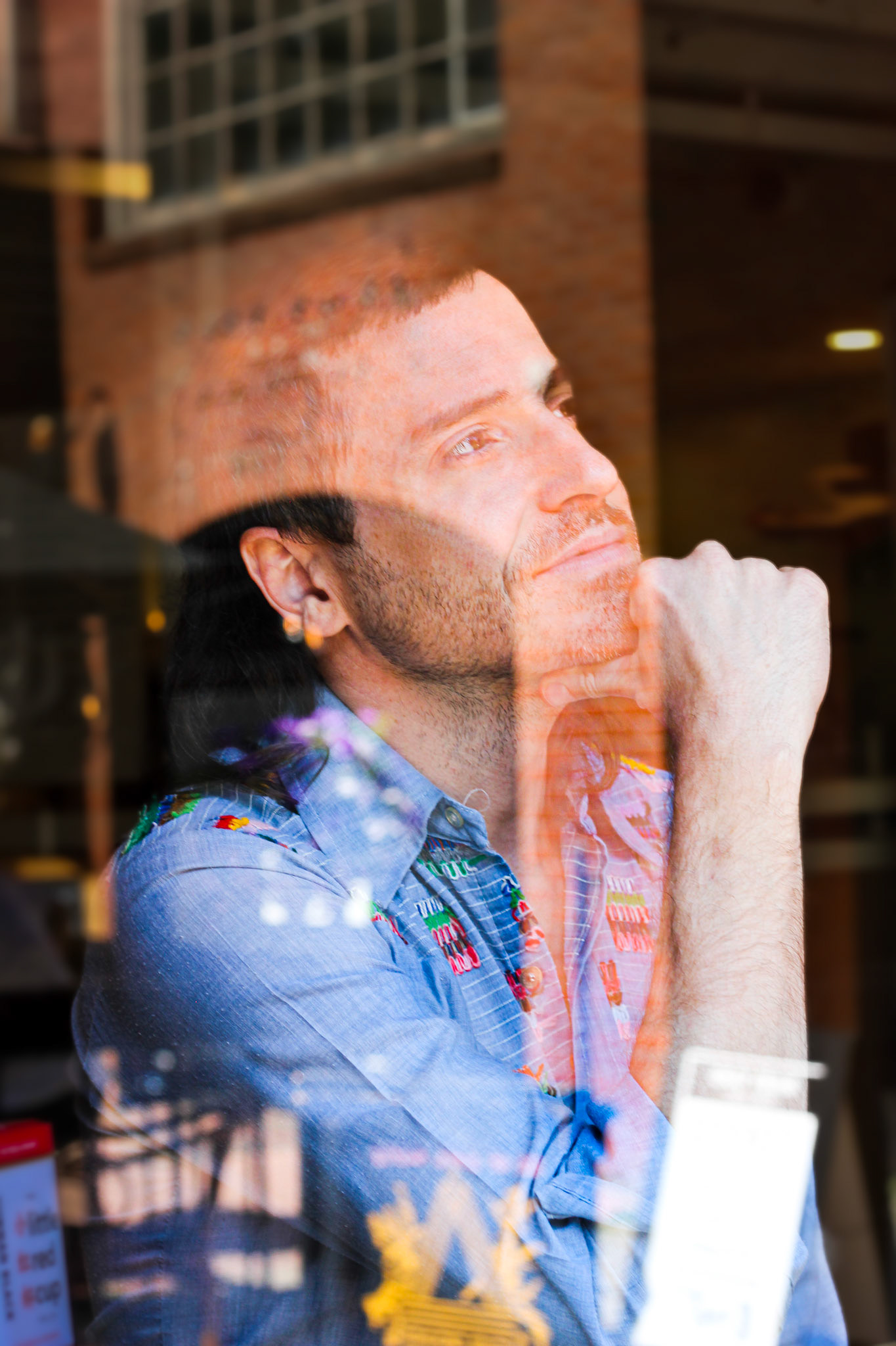 Mark. "It's no secret that the cannabis industry is dominated by cis white male culture, a lot of it pretty toxic. Coming into the Higher Grounds of Maine project six years ago as a queer- and woman-owned effort I had two options: play by the rules of the industry (a path I've tread too often), or build something authentic to who I was and hope that in Portland our community would find us and resonate with it. I wanted to fight for space and provide jobs for queer and trans people who would otherwise face a lot of obstacles entering it as well. I knew it would be tough...cannabis is also a hyper-political industry and frankly to succeed one needs to be in front of politicians. That's also a very conservative and straight male space. I certainly have my own share of privilege and that helped me opt for kicking the door down, growing my hair out long and unabashedly queer, and putting together a completely different kind of cannabis concept, nothing like I've ever seen and have yet to discover anywhere else in the industry. It's been a huge help connecting with other queer business owners, LQBTQIA+ workers and customers here in Portland and sharing that struggle. It's a work in progress. But being true to this project has helped me be true to myself and own the queerness that I put away to fit in at a young age. I feel like I've grown immensely as a queer person over the last six years and a lot of that's due to this community, for which I am truly grateful."