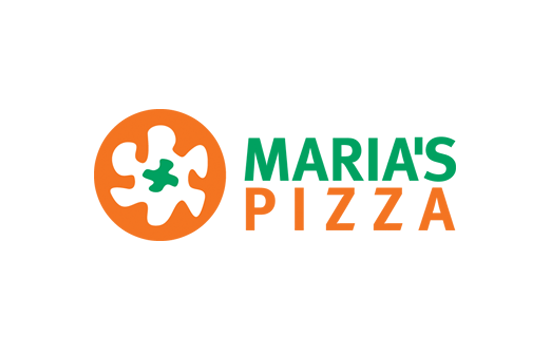 Maria's Pizza Restaurant Logo (horizontal)