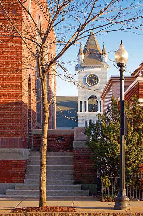 Congregational Church; framed 27"x38", unframed 8.5"x11"