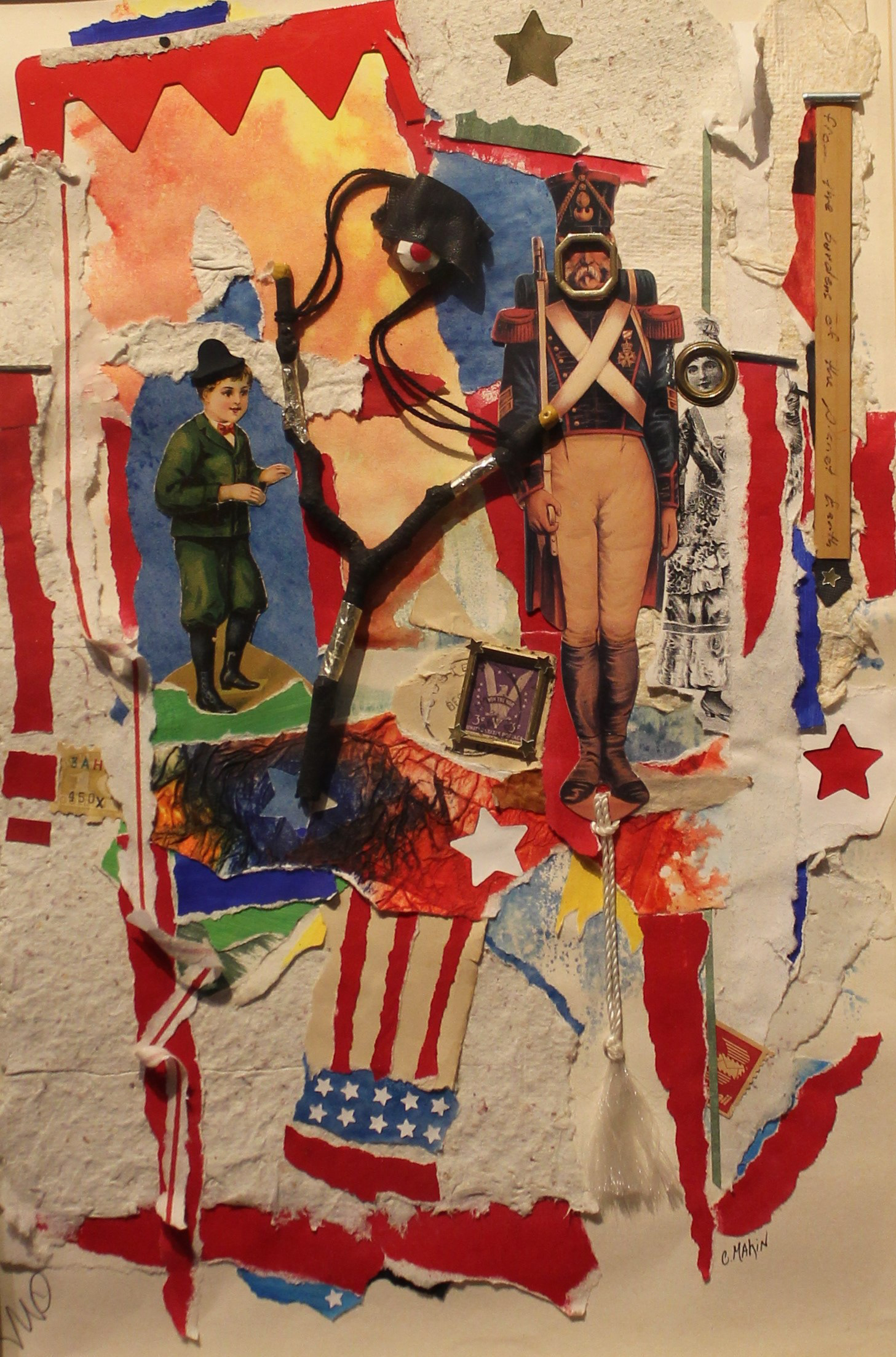A Boy, A Slingshot, A Soldier Makes by Cal Mahin