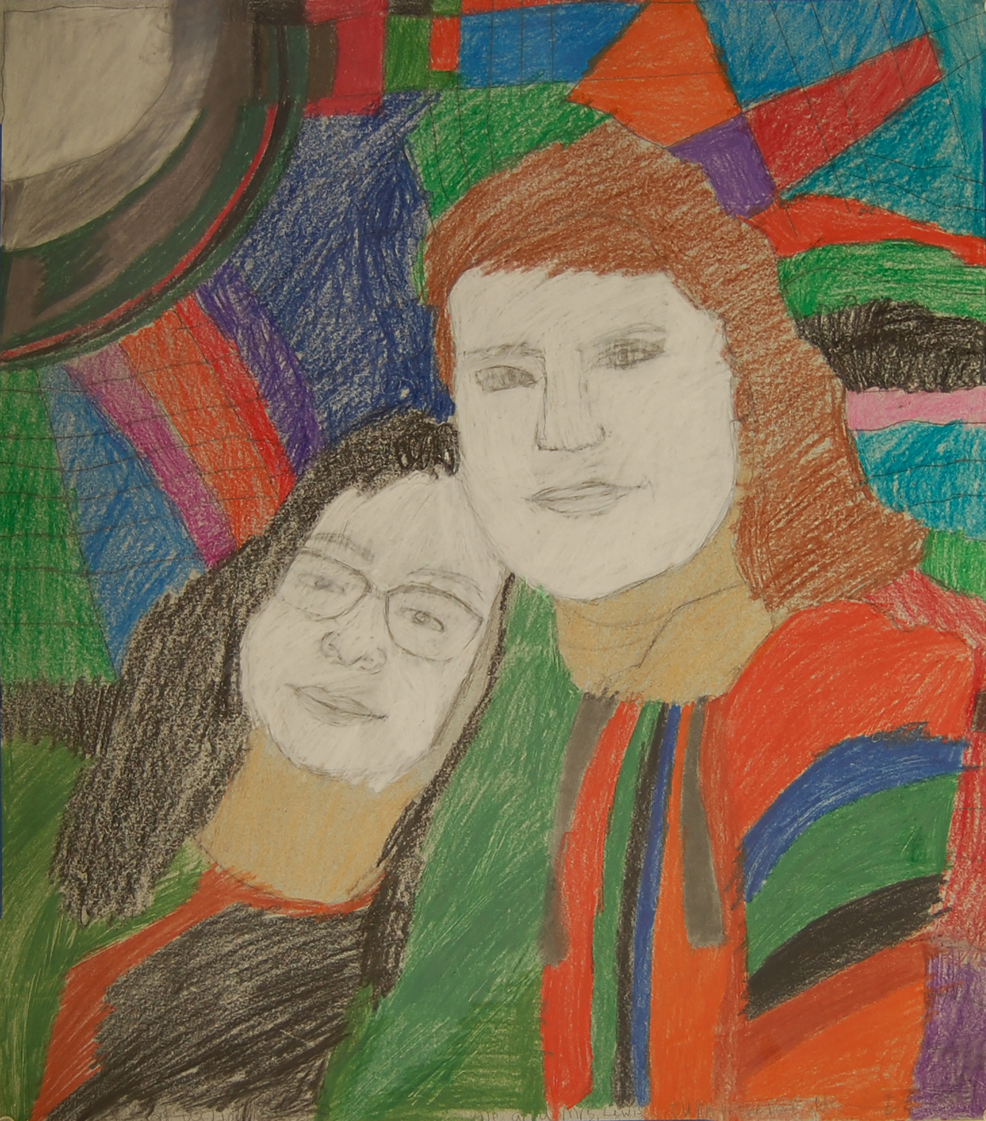 Makaya and Mrs. Lewis by Makayla Blair