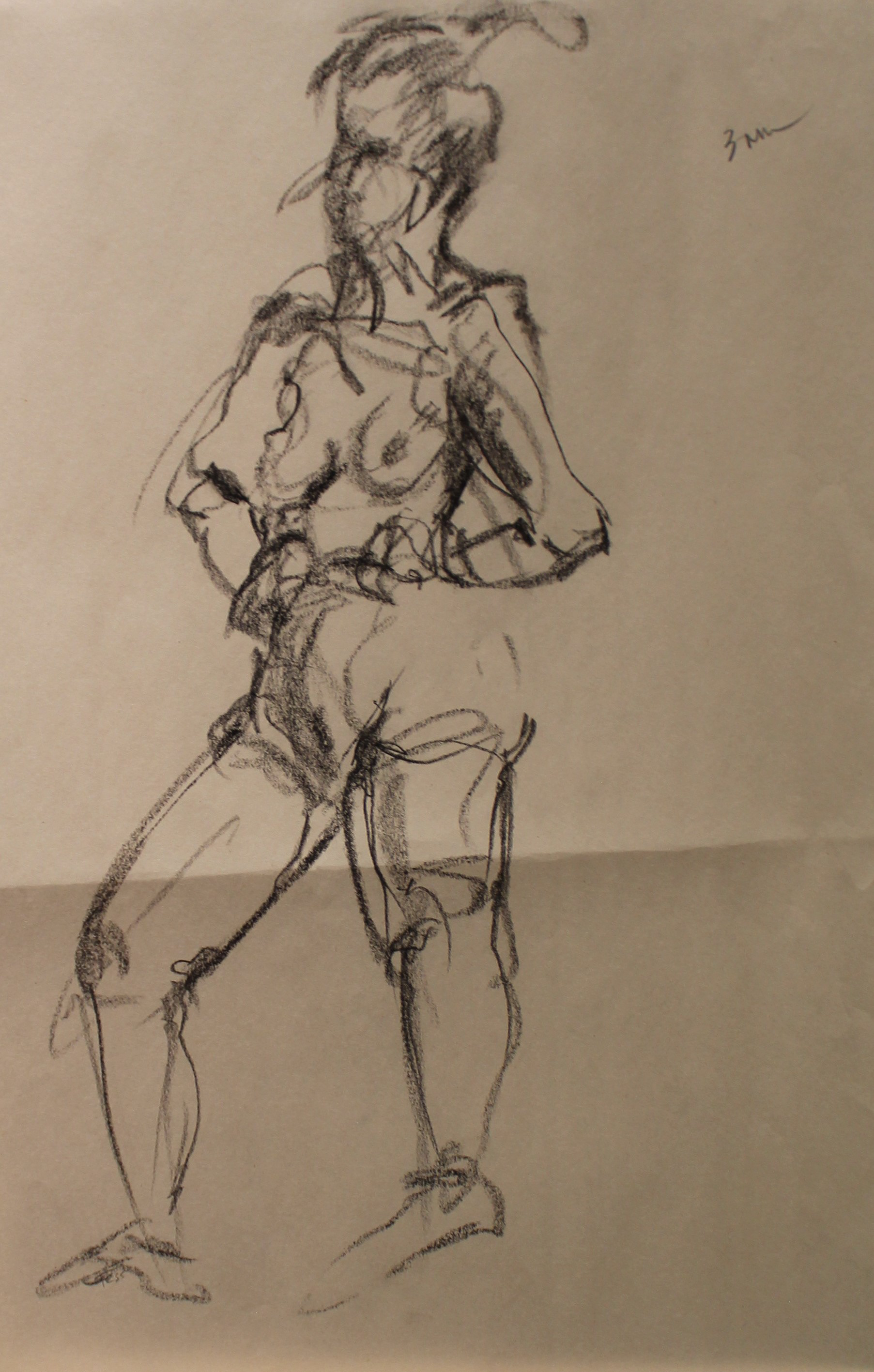 Figure Drawing 3 Min by Tess Dunkle-McKnight