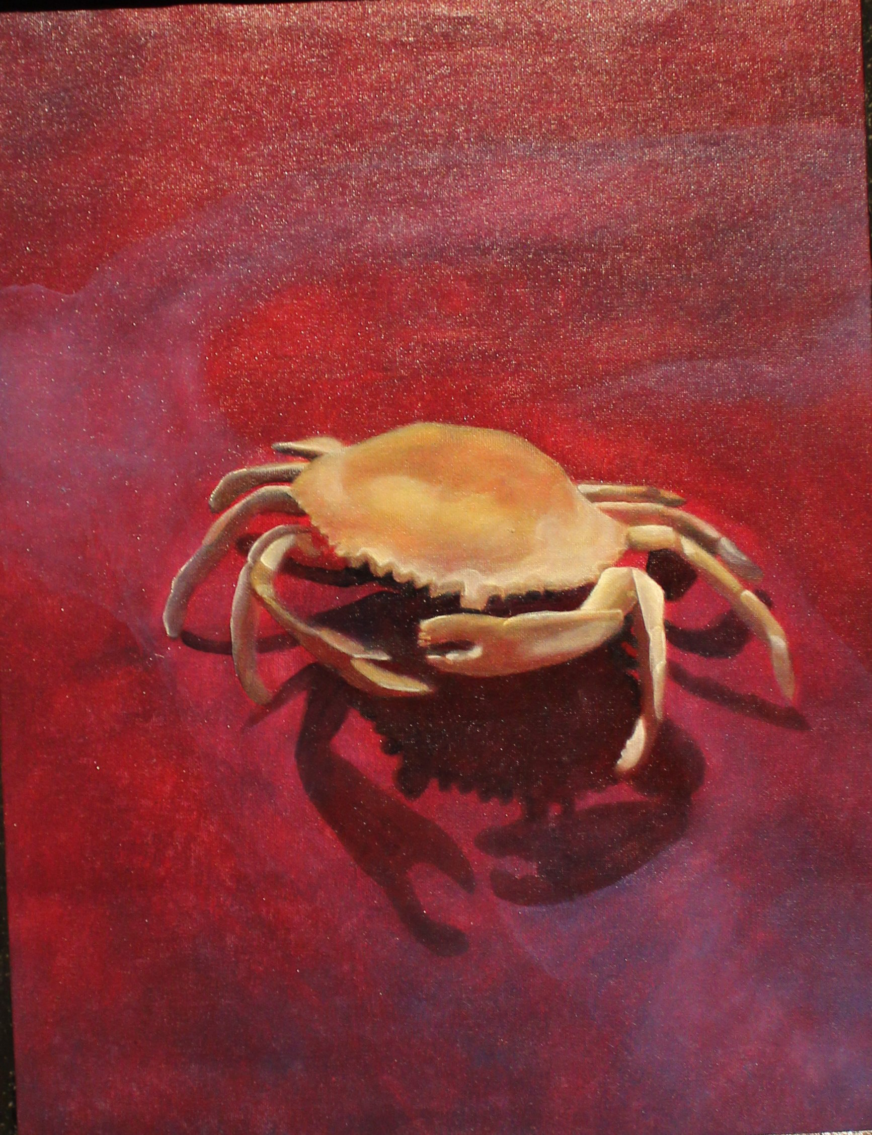 Brass Crab by Tracy Miller