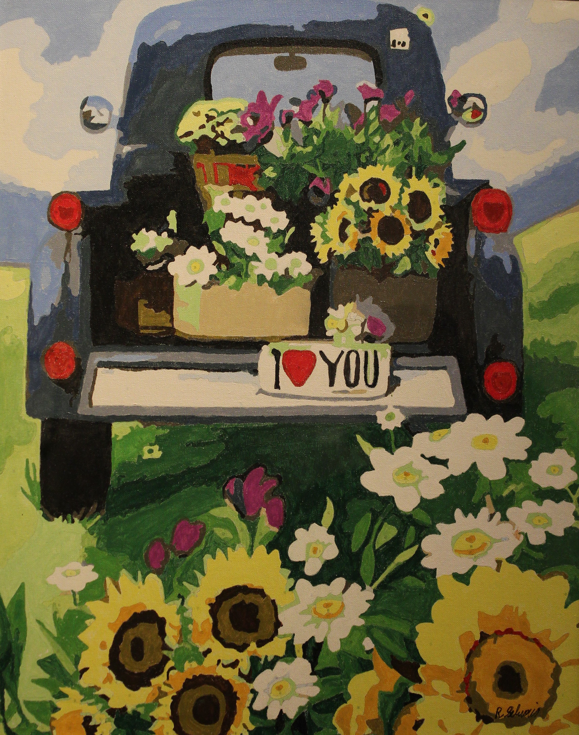 Summer Flowers by Richard Schneweis