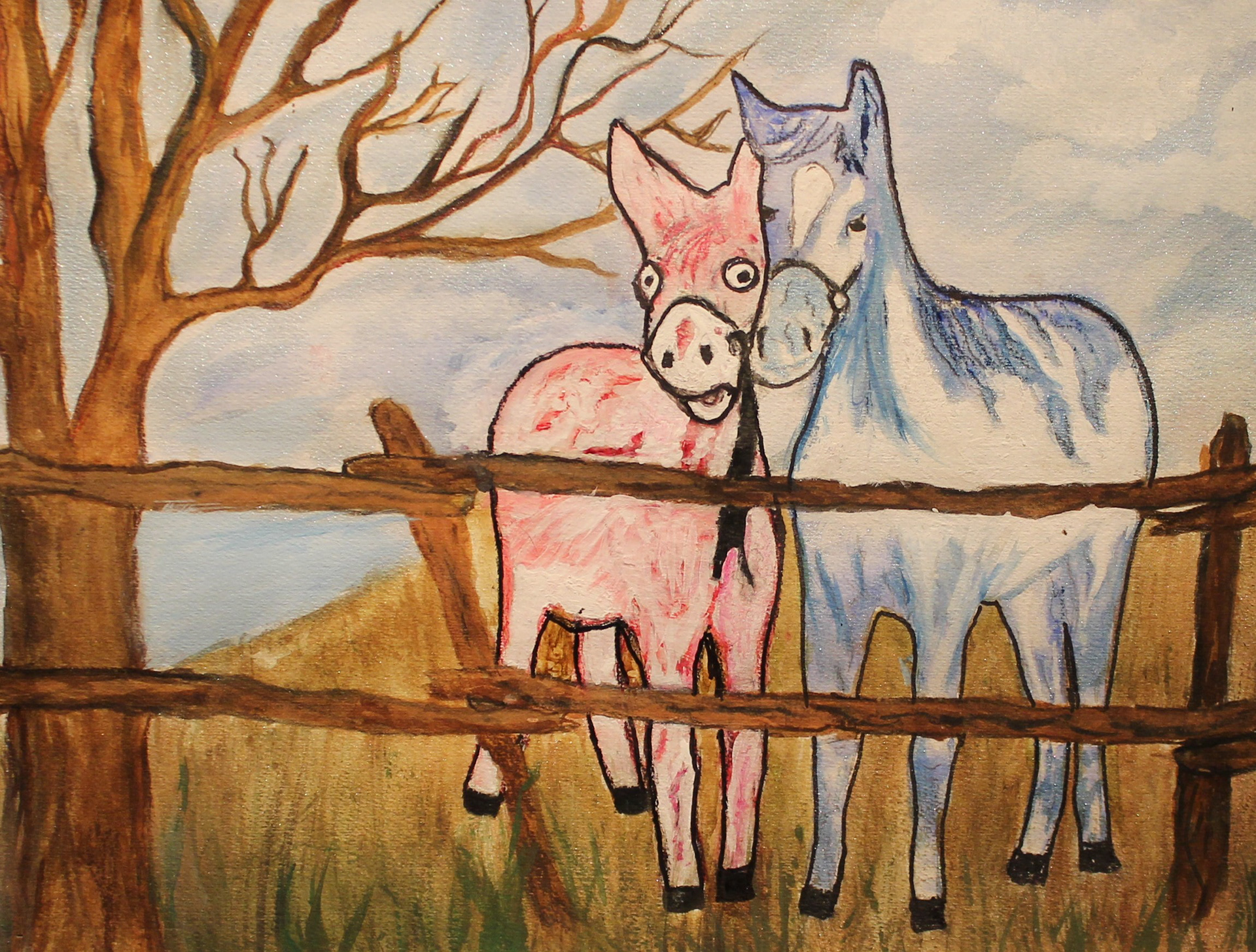 These Are the Colors of the World-Equine by Debra Schneweis