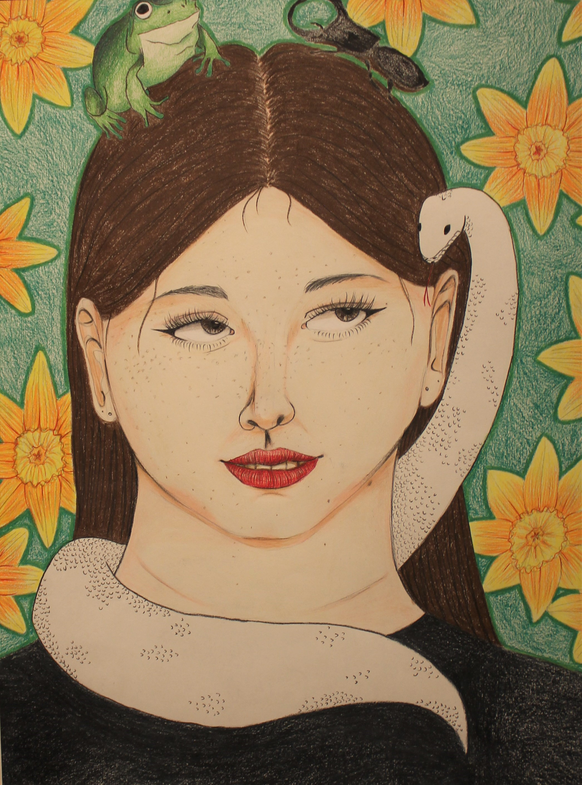 Self Portrait by Madalyn Toll