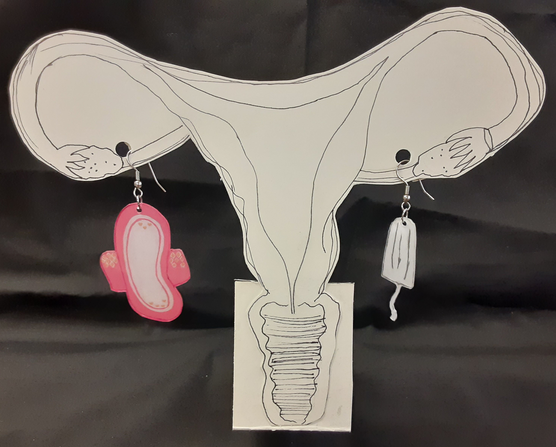 Embryonic Earrings by JoAnna Donecker