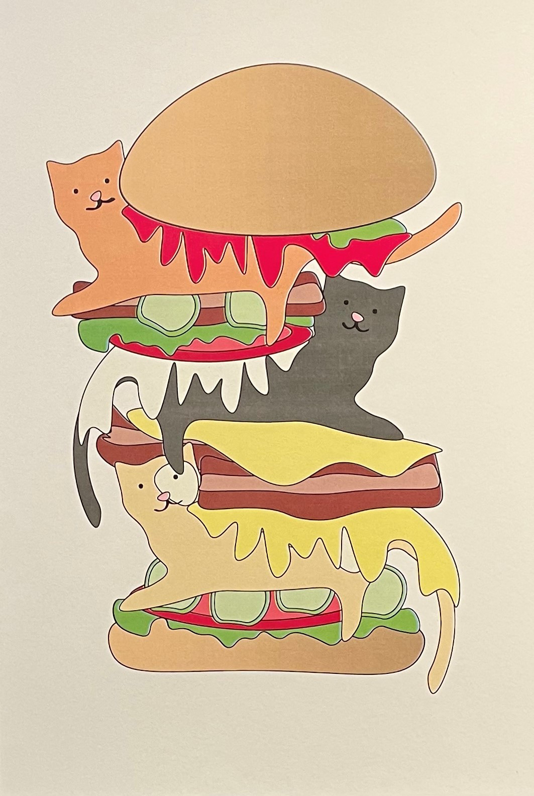 Catfwich, Adobe Illustrator by Paige Schwartz (Hoisington Highschool)