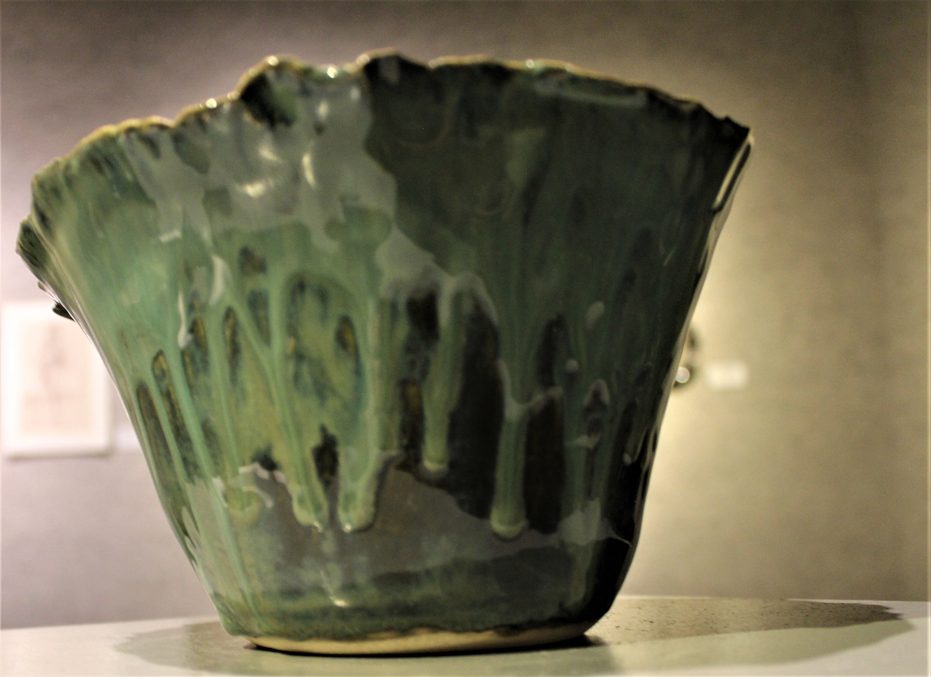 Pams Green Bowl by Don Crouse